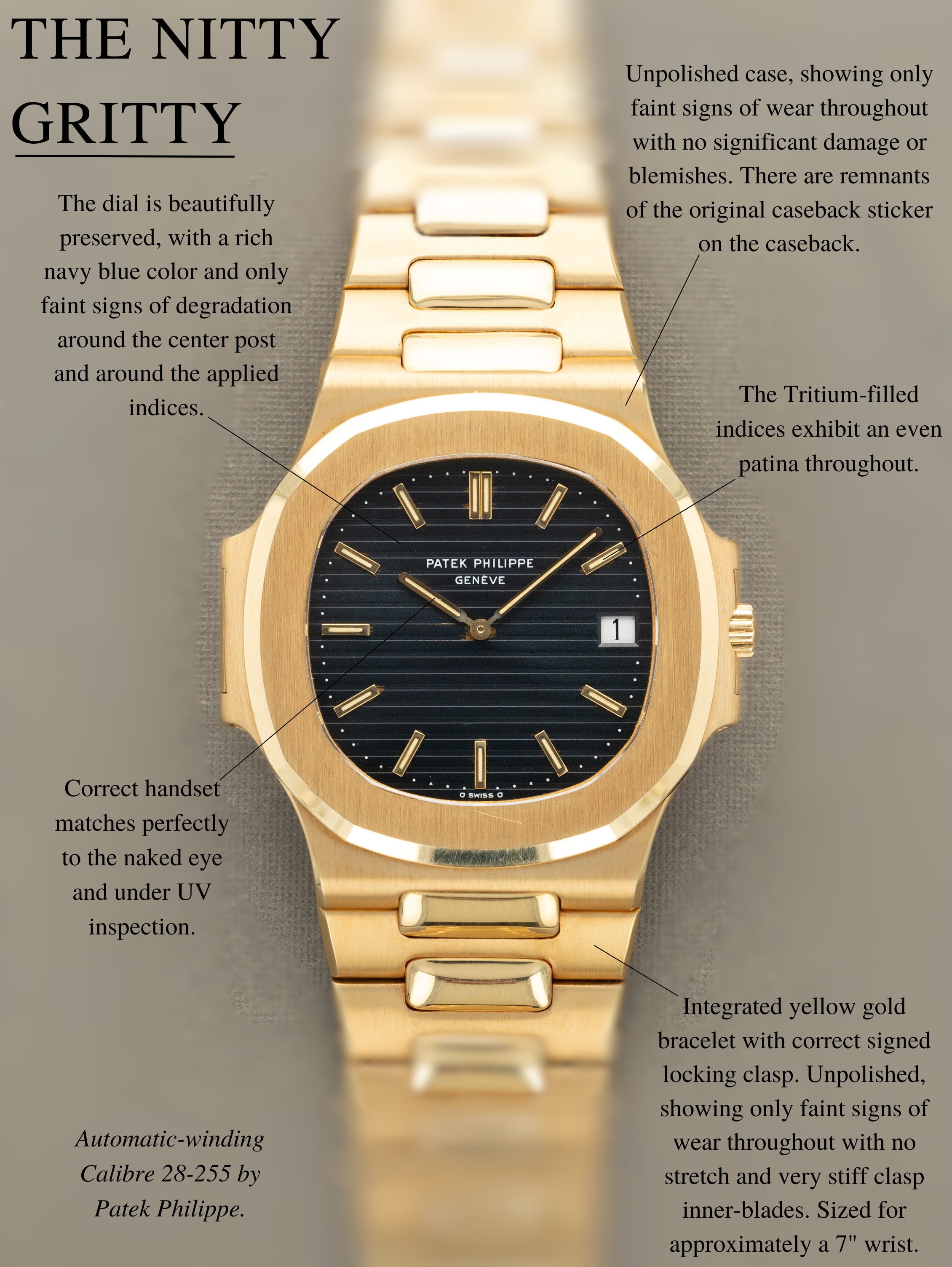 Patek Philippe Nautilus 'Jumbo' Ref. 3700 - w/ Box 'LNOS'
