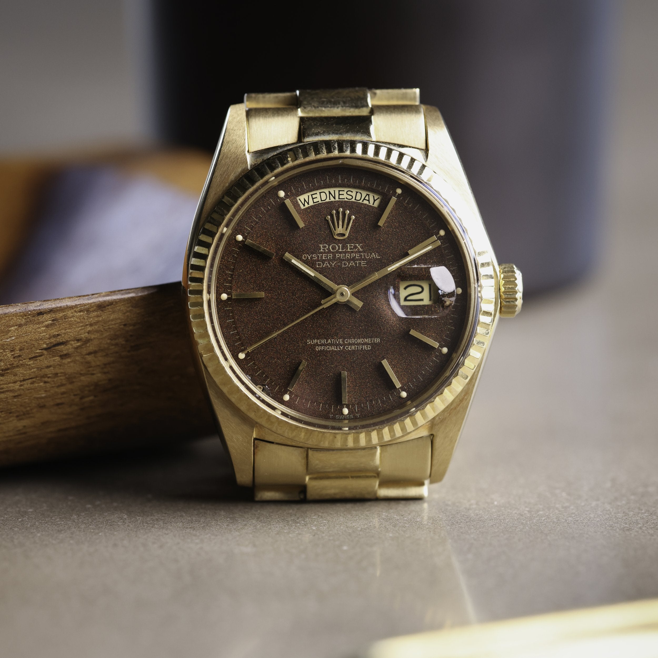 Rolex Day-Date Ref. 1803 Brown Confetti Dial