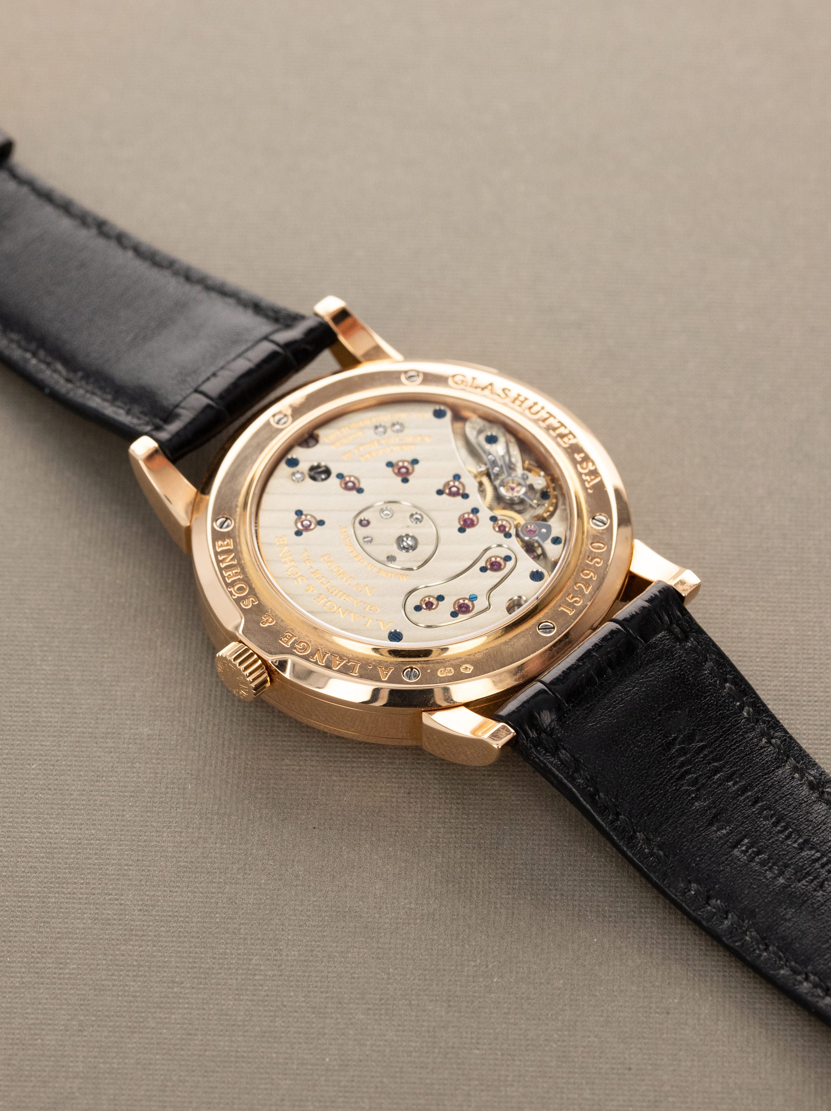 A. Lange & Söhne Grande Lange 1 Ref. 115.021 - Multi-Tone Grey & Black Dial