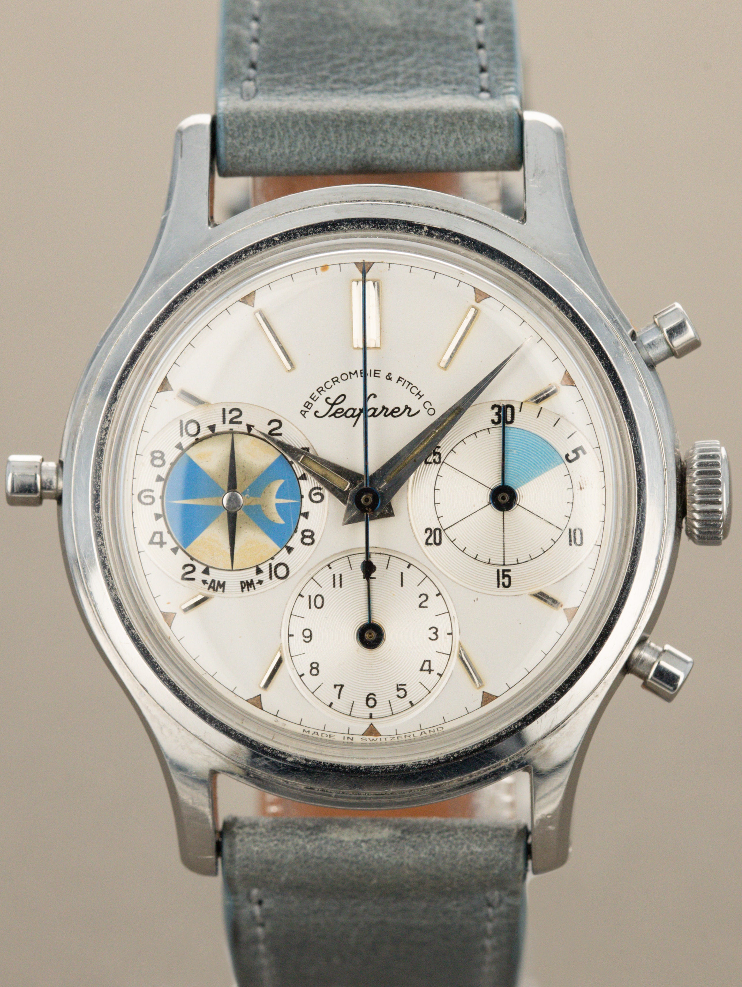 Abercrombie & Fitch Co. Seafarer Ref. 2444 'Second Execution' - Silver Dial