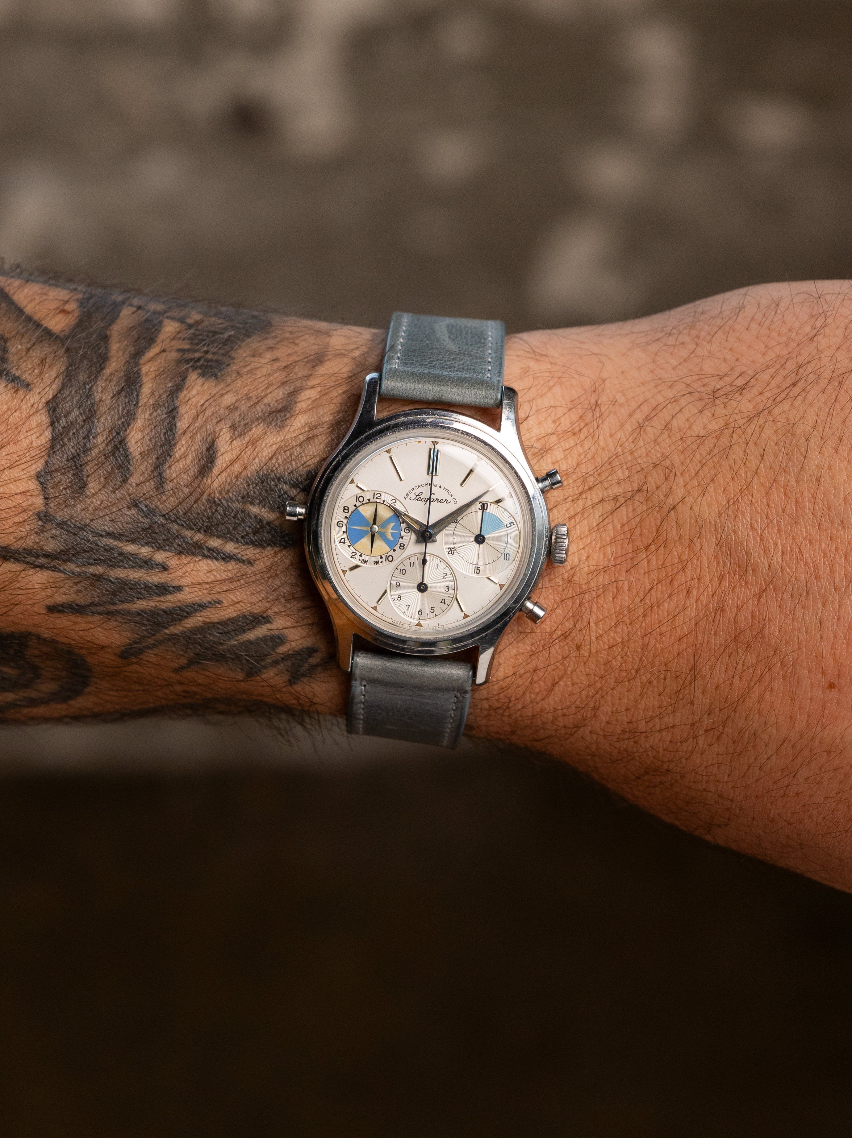 Abercrombie & Fitch Co. Seafarer Ref. 2444 'Second Execution' - Silver Dial