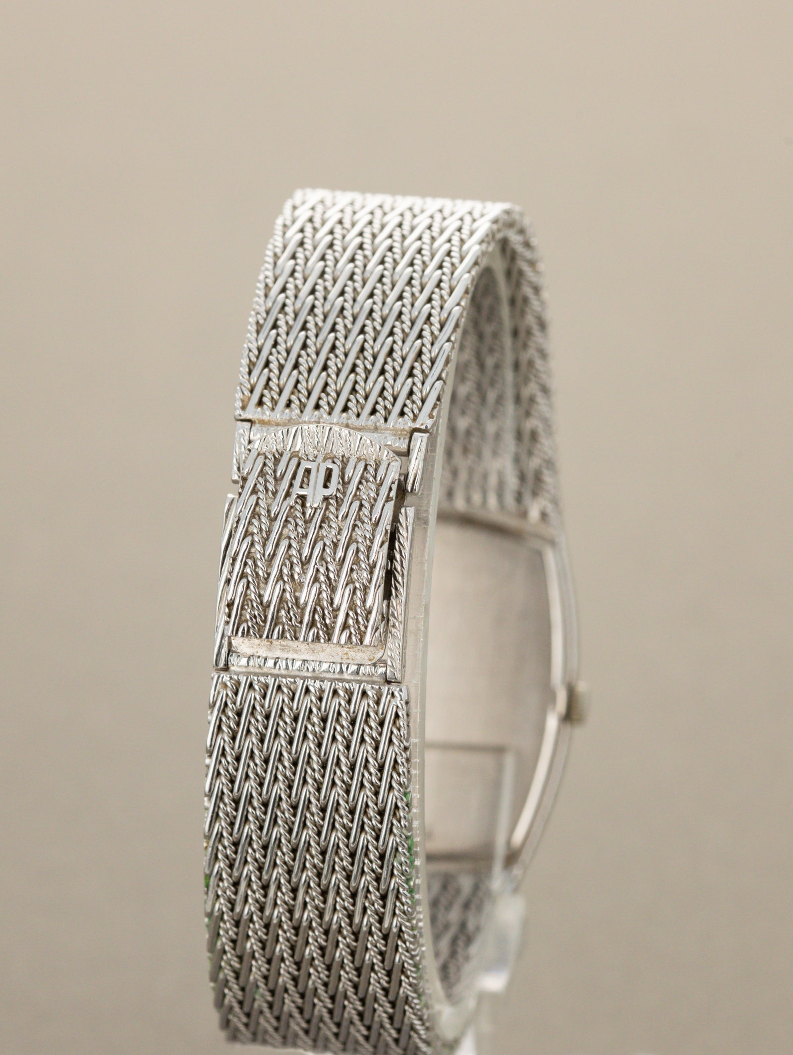 Audemars Piguet White Gold 'Ellipse' Dress Watch - Grey Dial w/ 'Lapis Lazuli' Indices