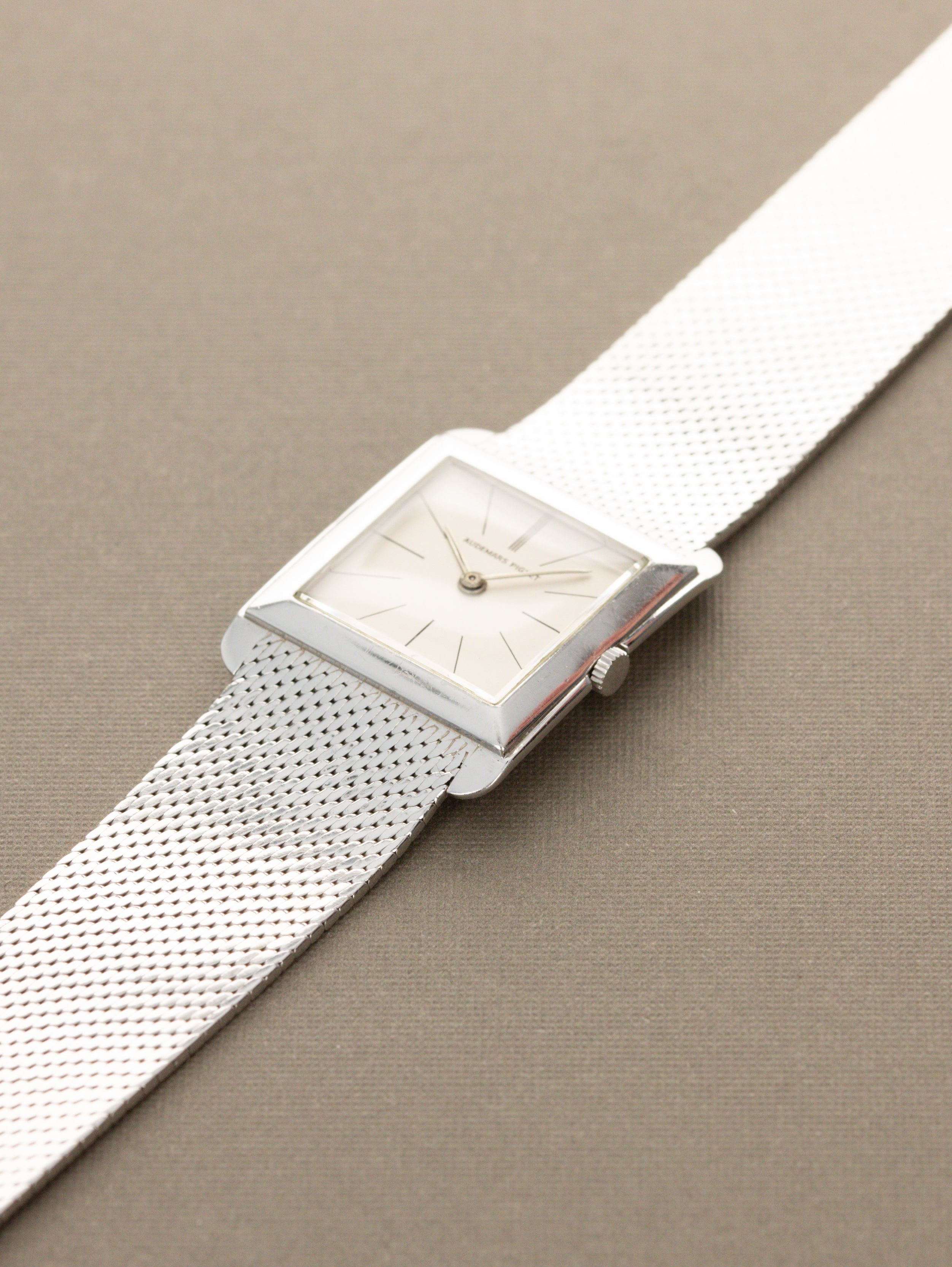 Audemars Piguet Platinum 'Tank' - Circa 1950s