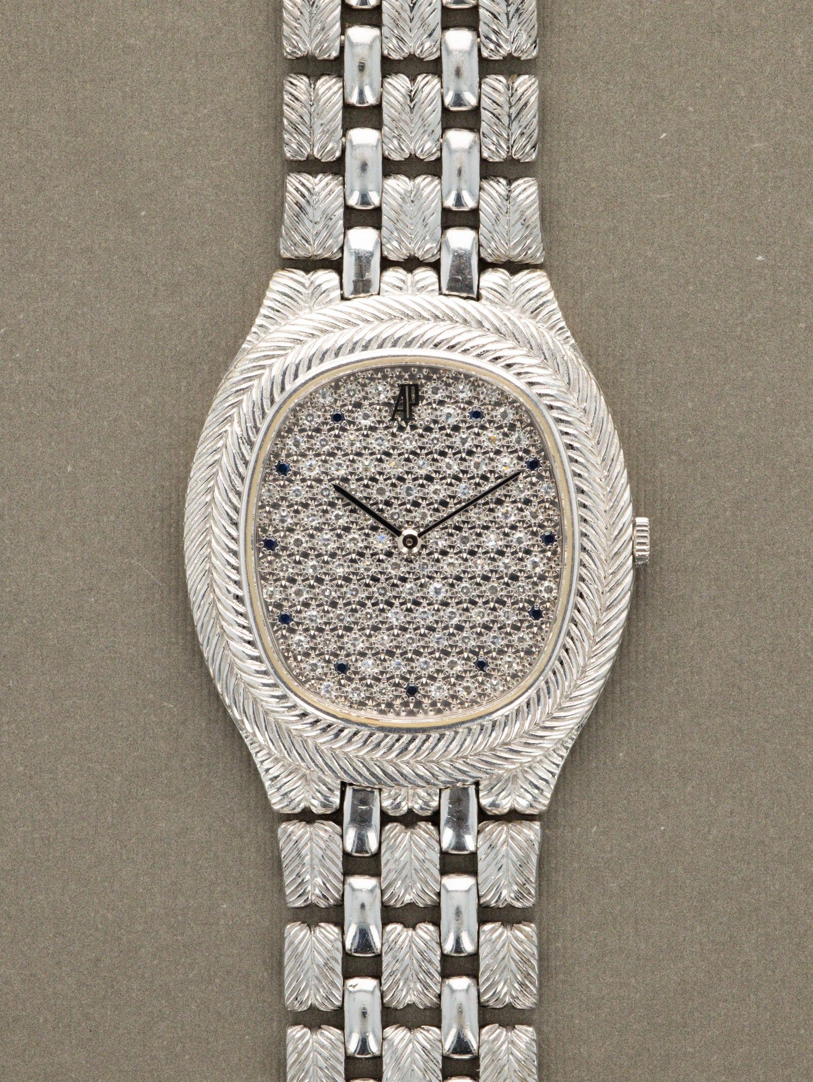Audemars Piguet White Gold 'Ellipse' Dress Watch - 'Feather' Unpolished