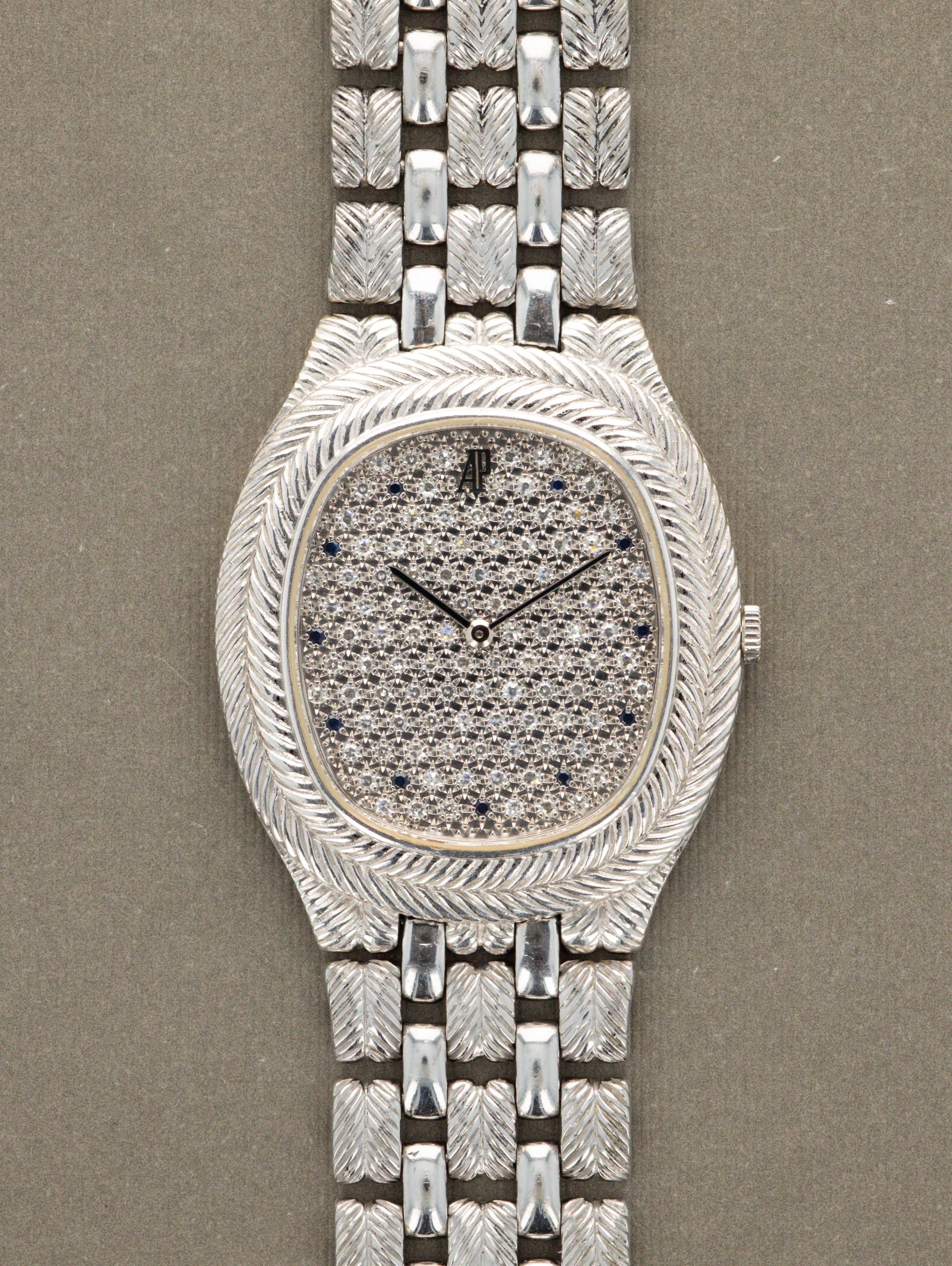 Audemars Piguet White Gold 'Ellipse' Dress Watch Unpolished