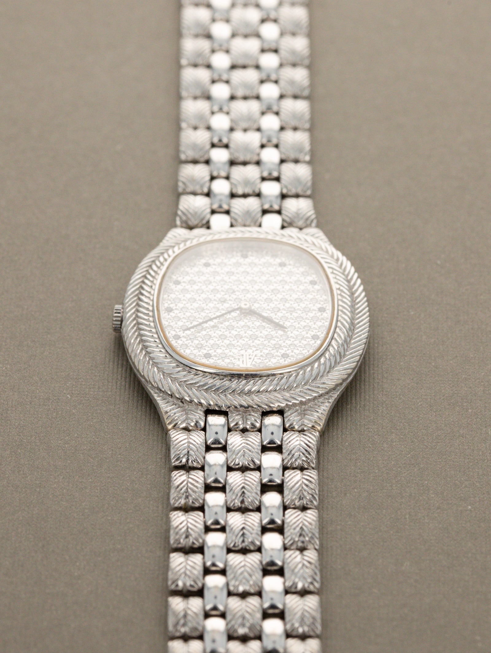 Audemars Piguet White Gold 'Ellipse' Dress Watch - 'Feather' Unpolished
