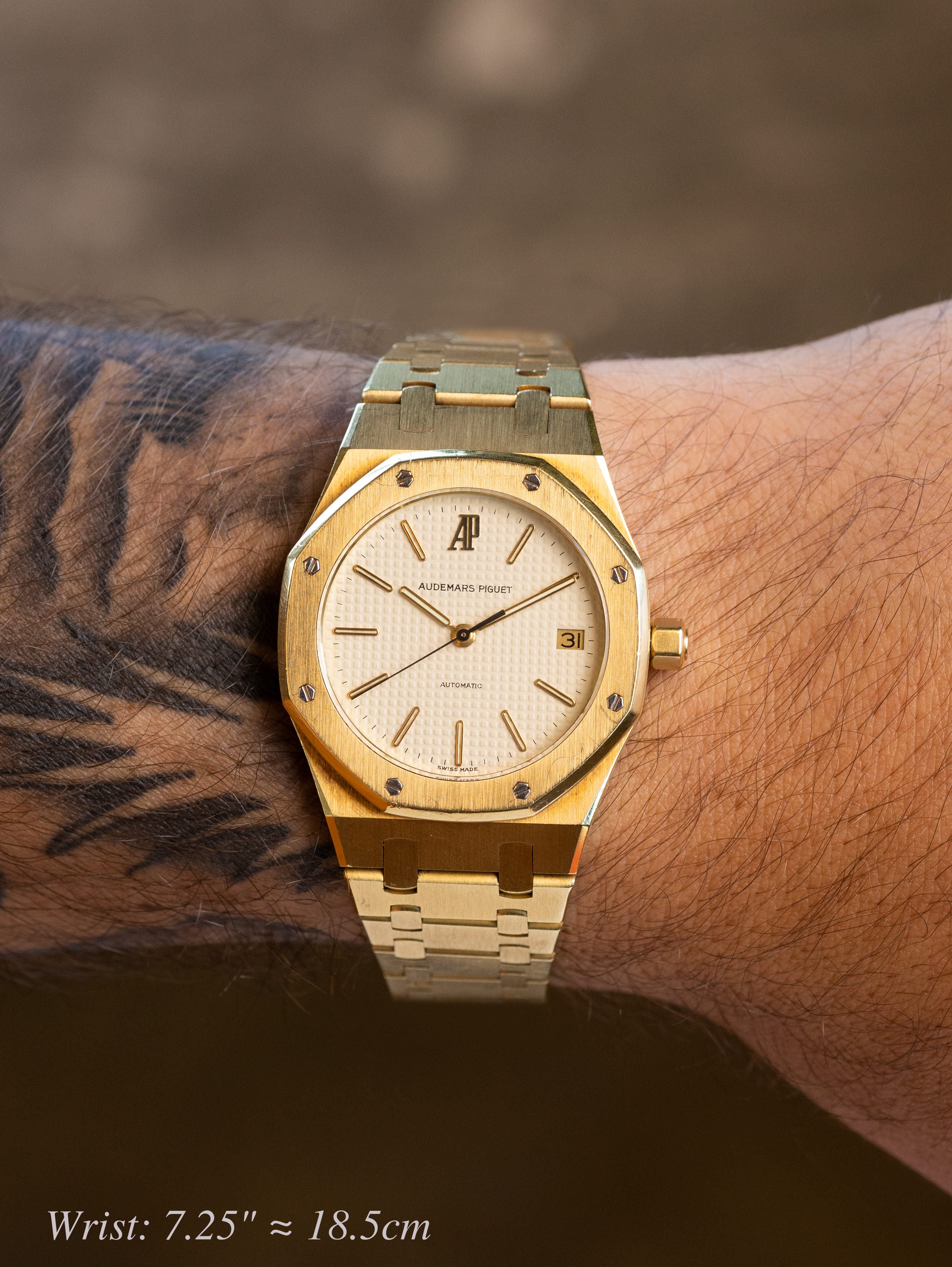 Audemars Piguet Royal Oak Ref. 14700BA - 'Mid-Size' / 'Mini Jumbo' W/ Booklet & Papers