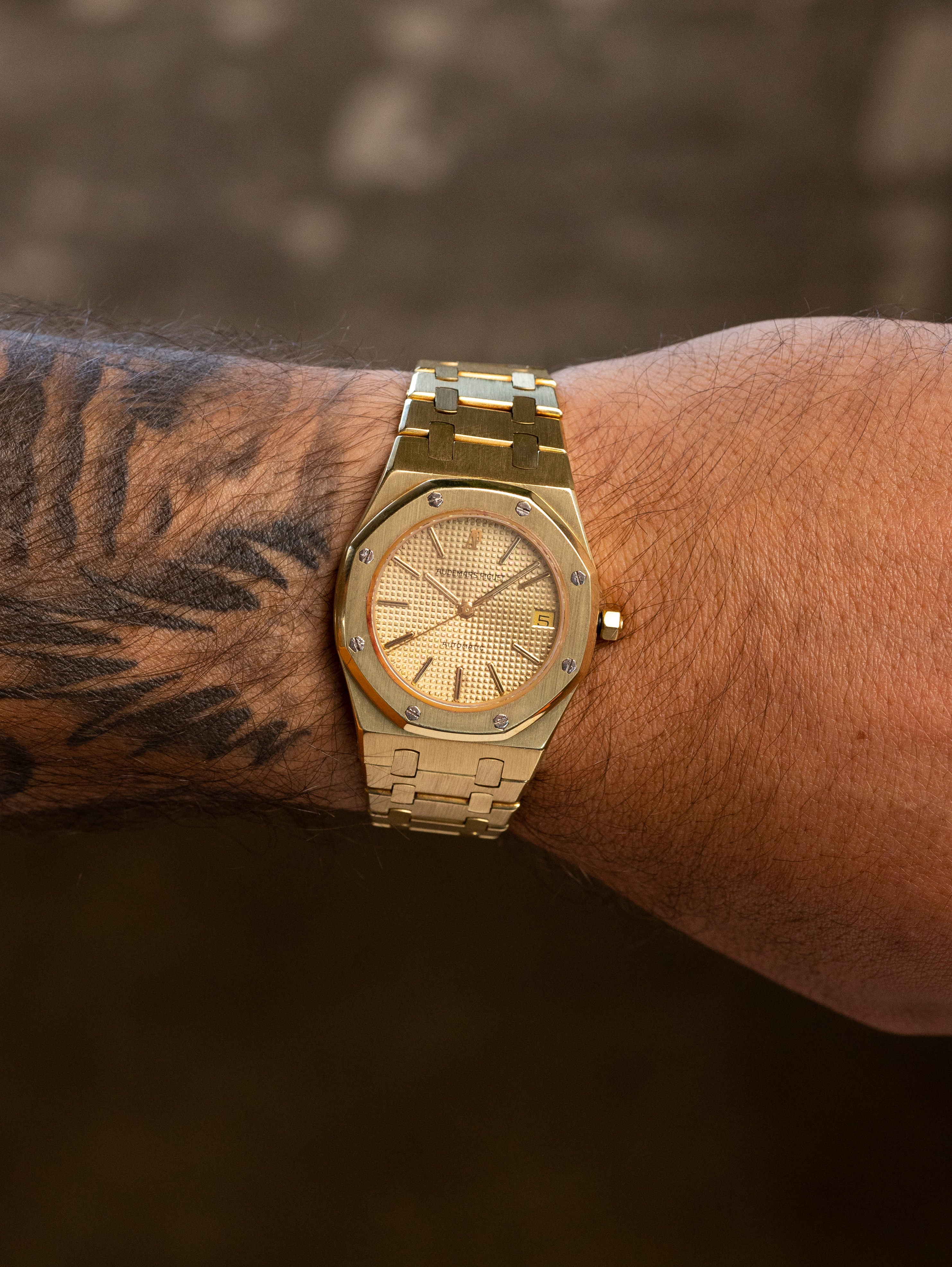 Audemars Piguet Royal Oak Ref. 4100BA - 'Midsize' Champagne Dial