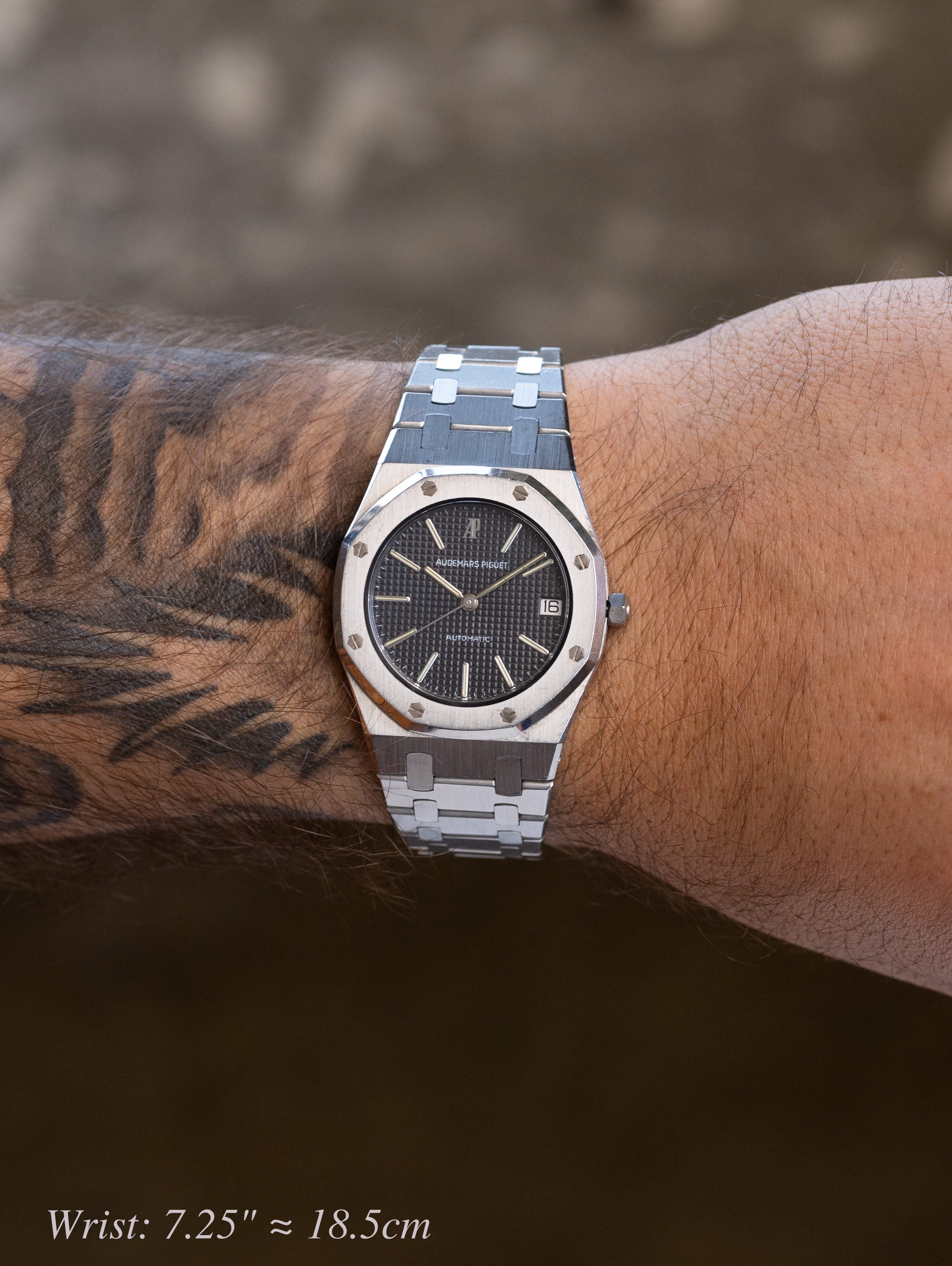 Audemars Piguet Royal Oak Ref. 4100ST - 'Midsize' Unpolished W/ Full Set
