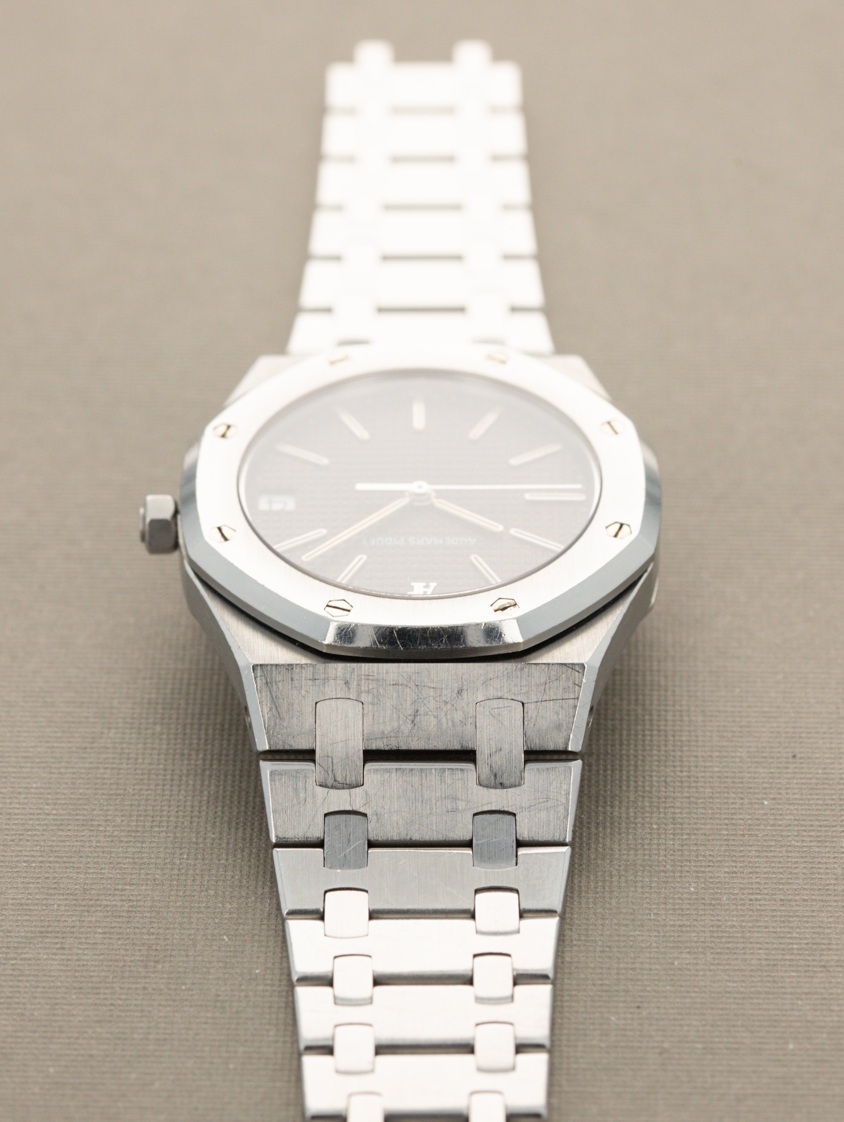 Audemars Piguet Royal Oak Ref. 56023ST - 'Jumbo Quartz' w/ 'Tropical' Dial Unpolished