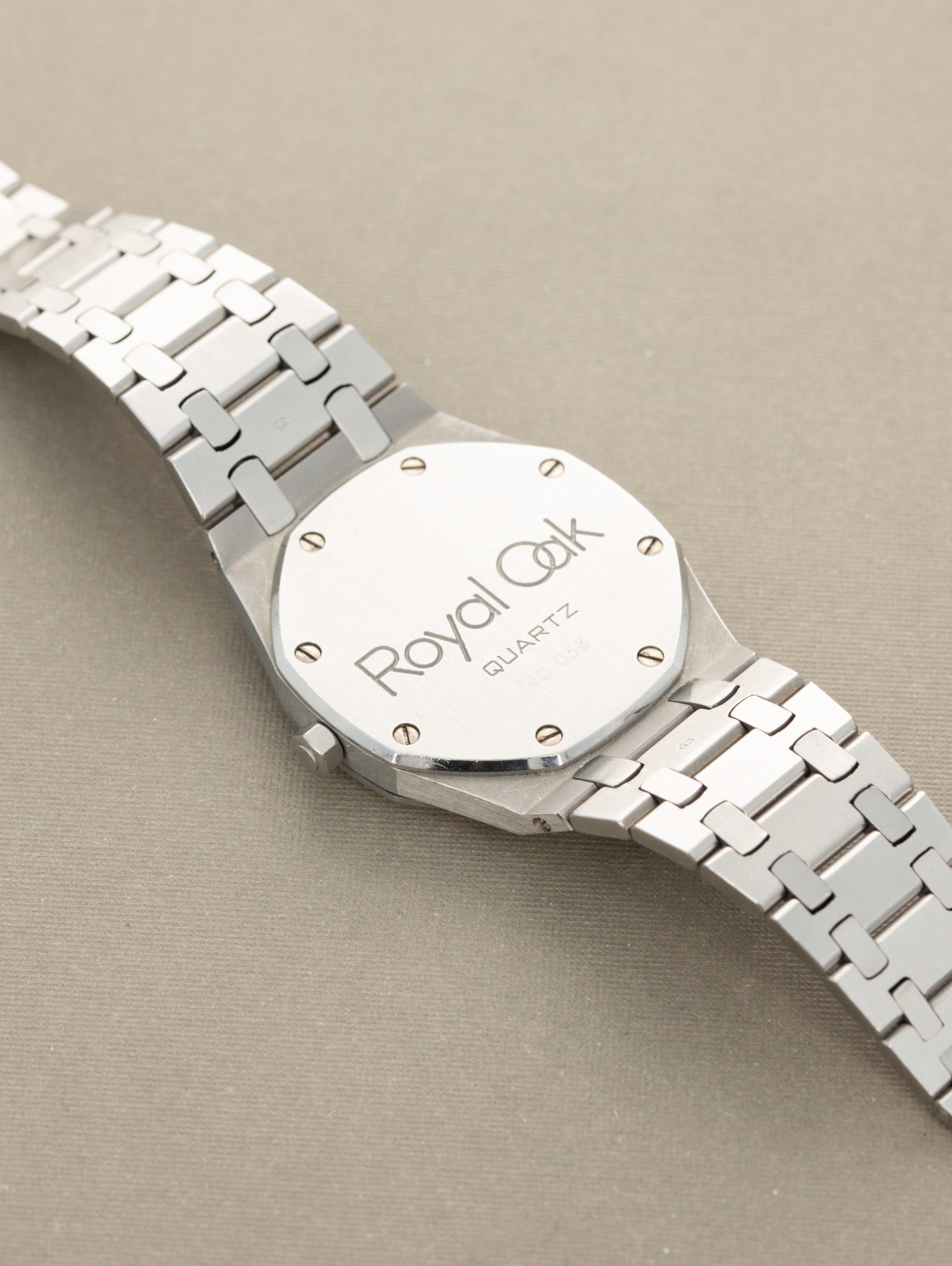 Audemars Piguet Royal Oak Ref. 56023ST - 'Jumbo Quartz' w/ 'Tropical' Dial Unpolished