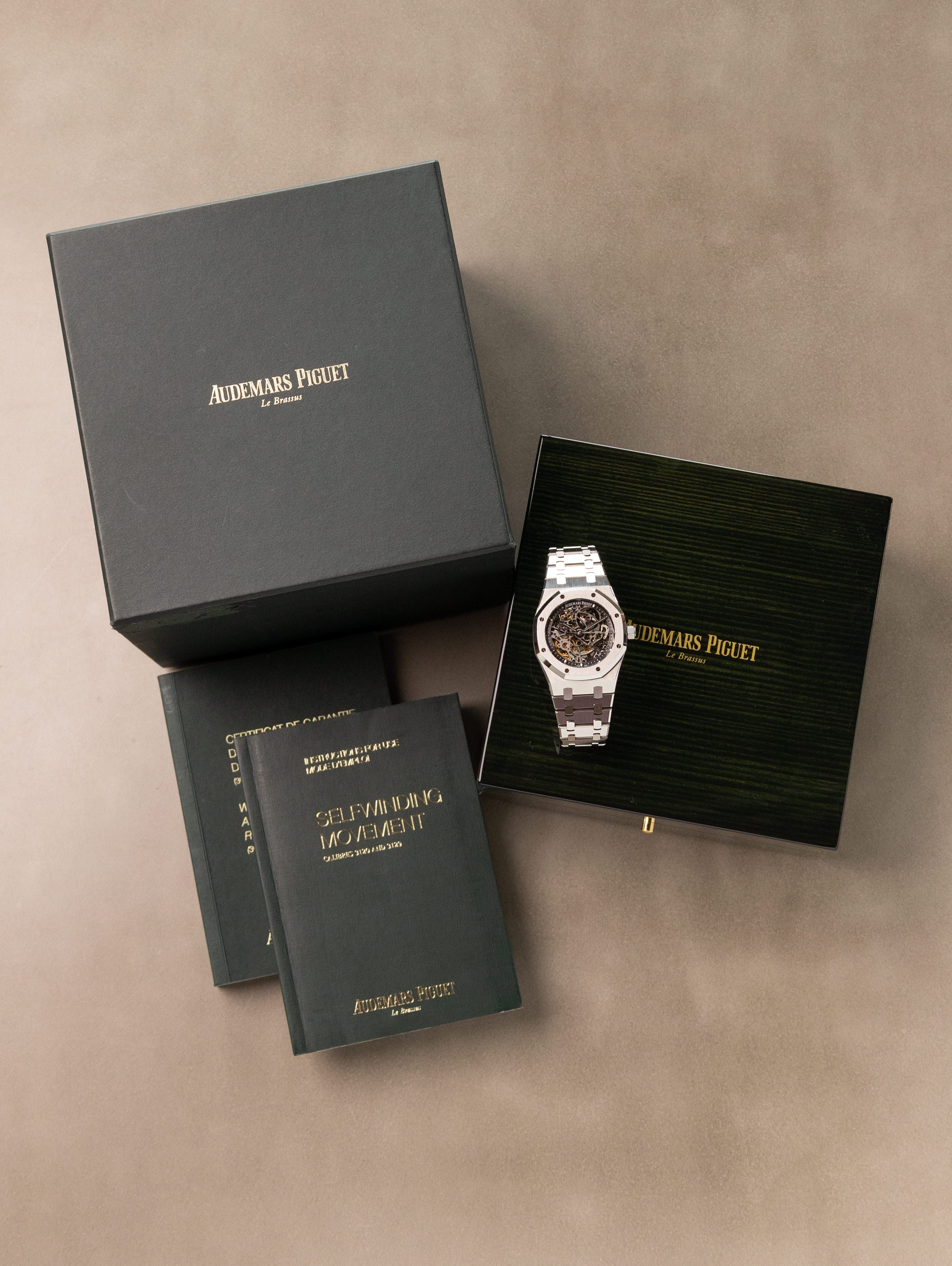 Audemars Piguet Royal Oak Ref. 15305ST - 'Skeleton' Dial W/ Box & Papers