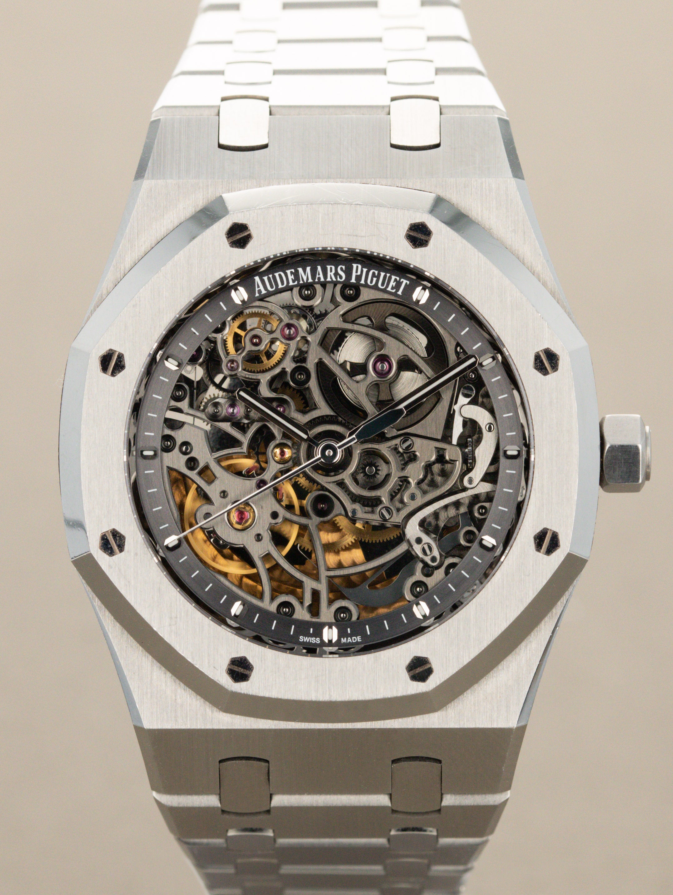 Audemars Piguet Royal Oak Ref. 15305ST - 'Skeleton' Dial W/ Box & Papers