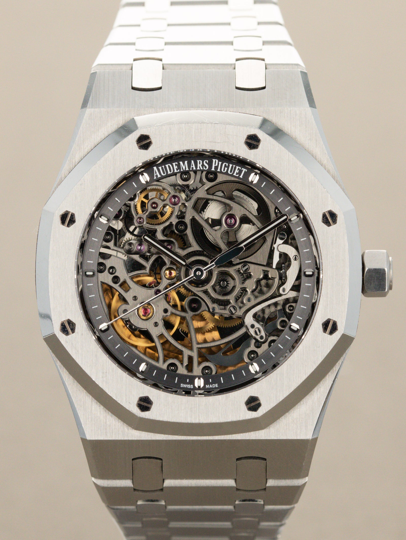 Audemars Piguet Royal Oak Ref. 15305ST - 'Skeleton' Dial W/ Box & Papers