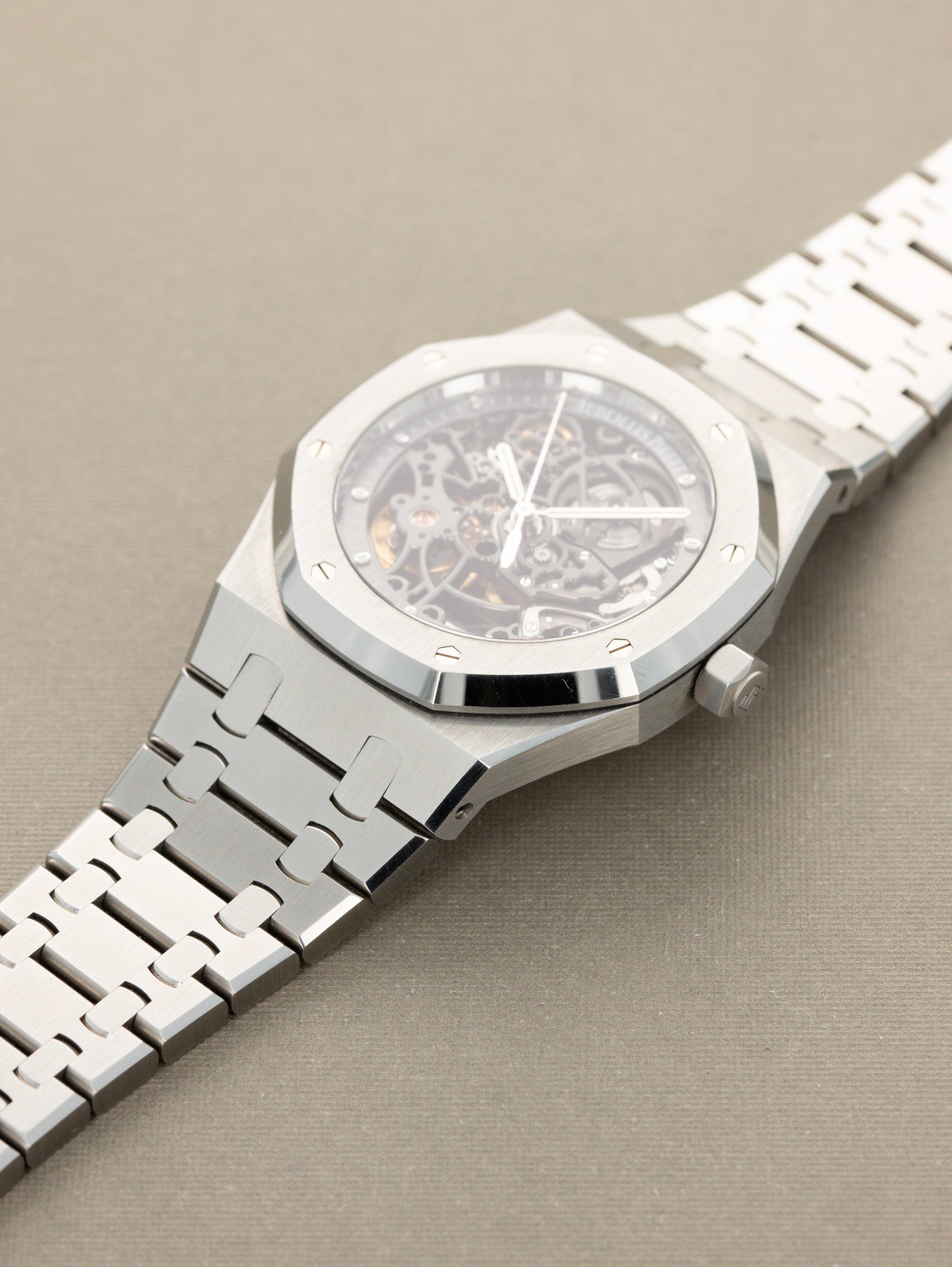 Audemars Piguet Royal Oak Ref. 15305ST - 'Skeleton' Dial W/ Box & Papers