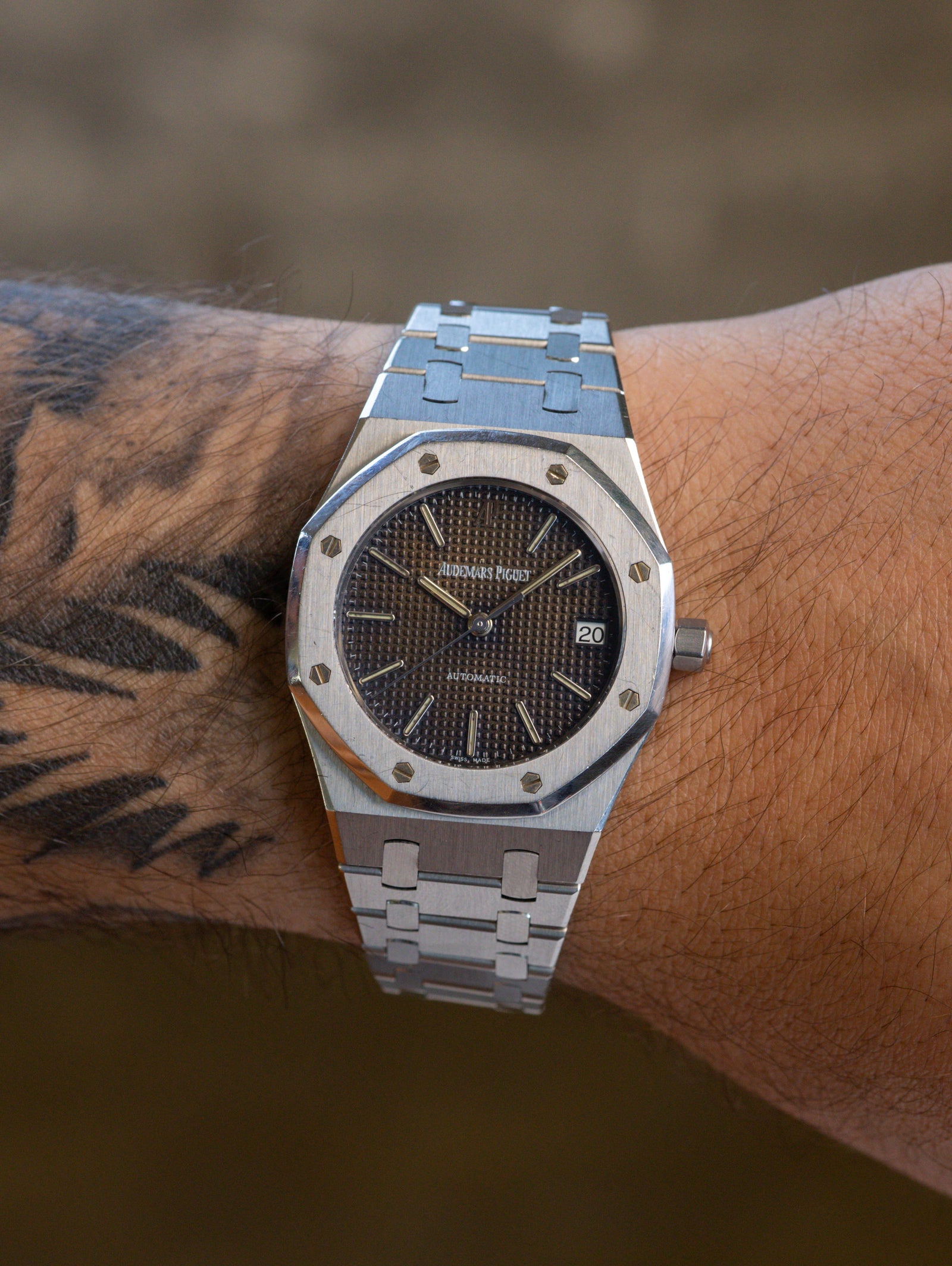Audemars Piguet Royal Oak Ref. 14790ST 'Midsize' - Tropical Dial Unpolished