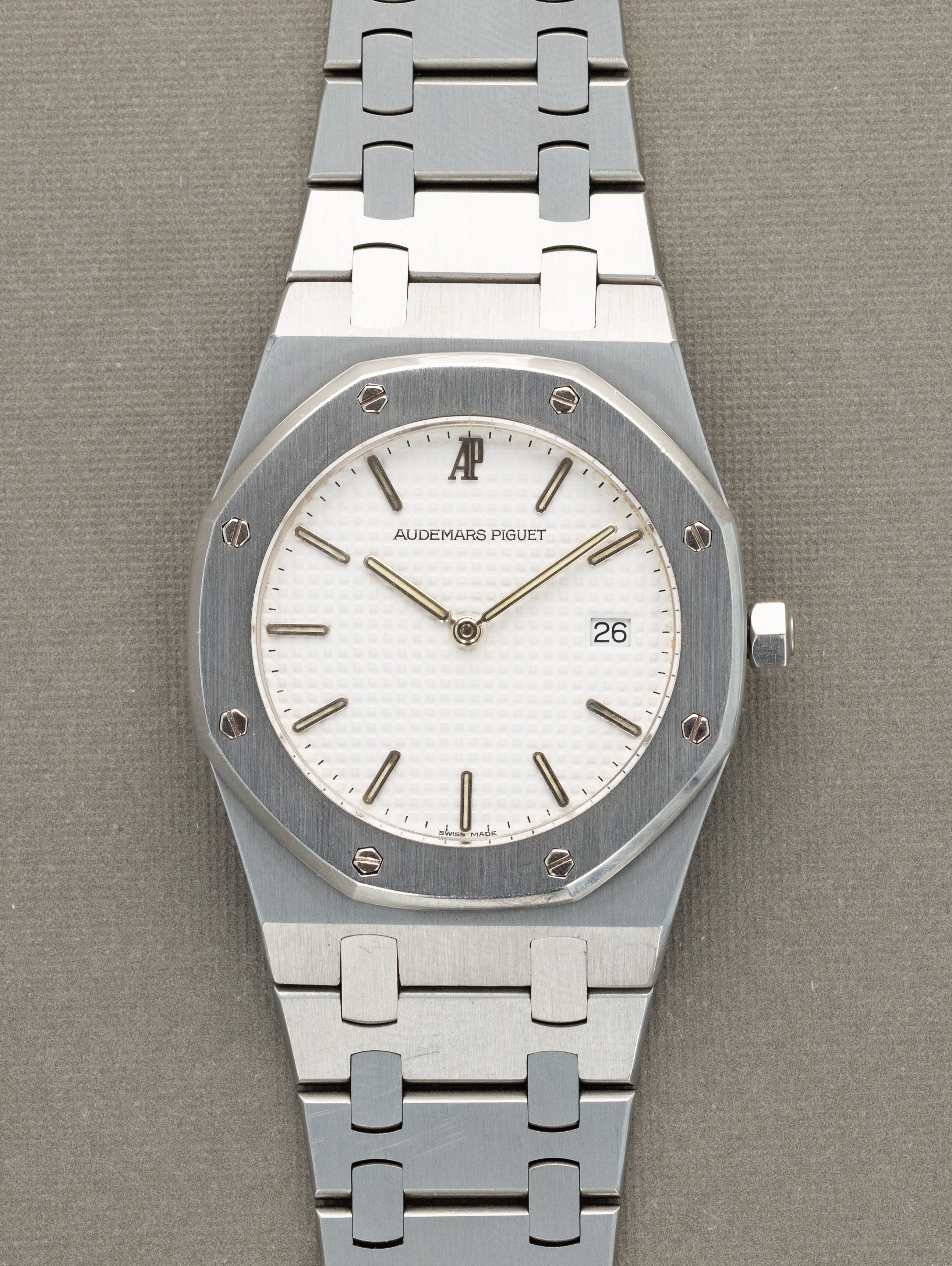 Audemars Piguet Royal Oak Ref. 56175ST - White Dial Unpolished