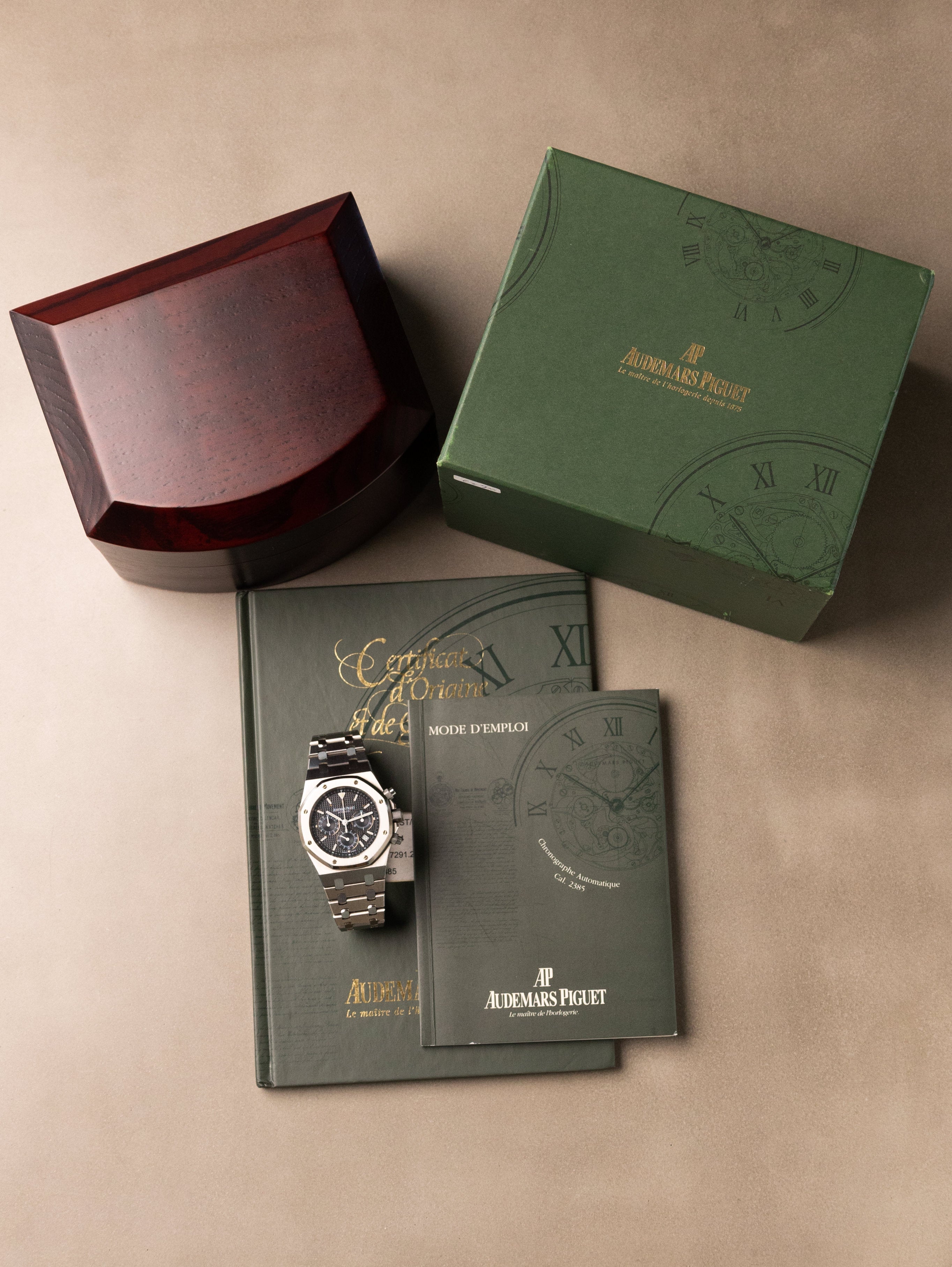 Audemars Piguet Royal Oak Chronograph Ref. 25860ST - 'Kasparov' Unpolished W/ Box & Papers