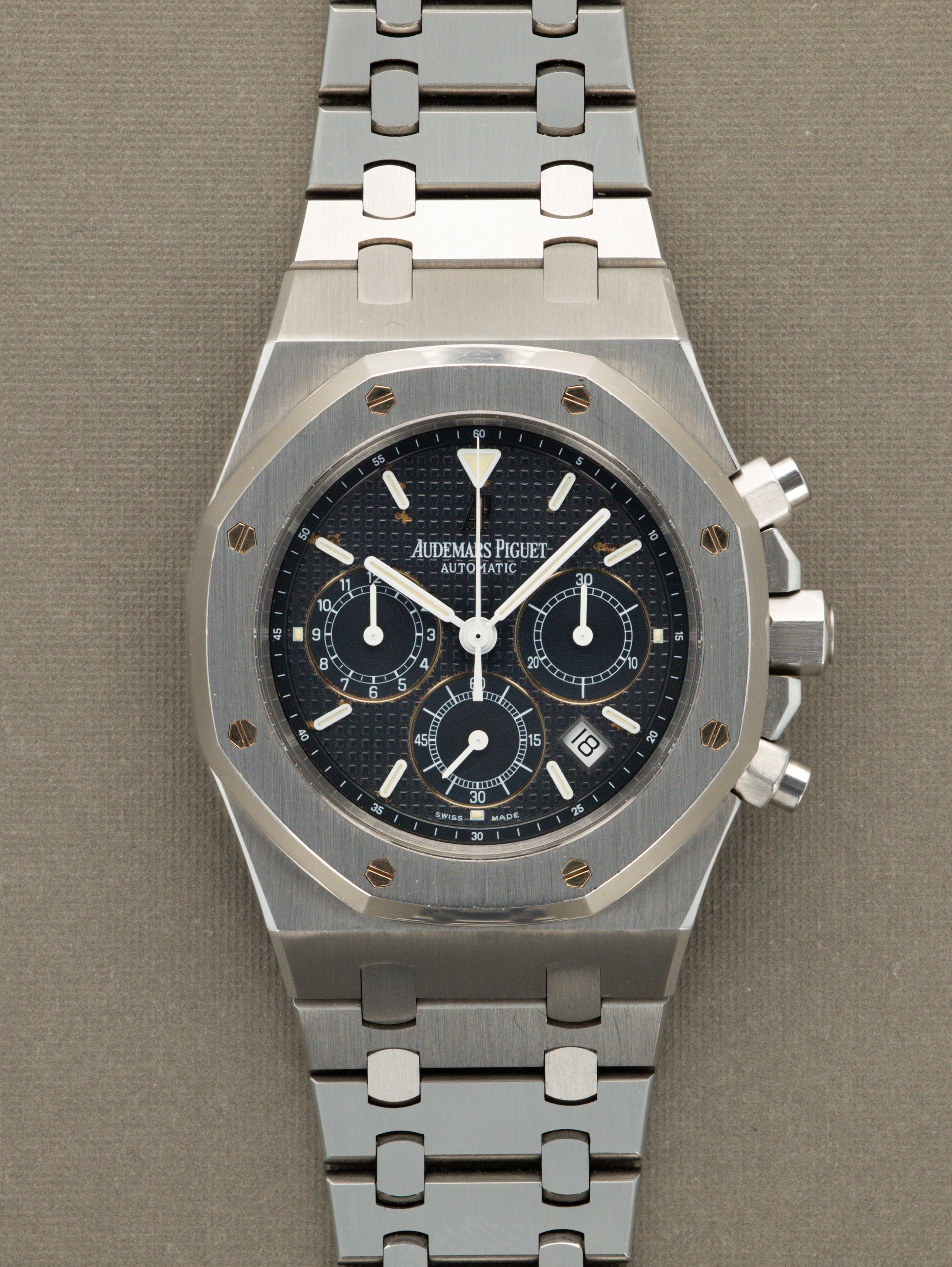 Audemars Piguet Royal Oak Chronograph Ref. 25860ST - 'Kasparov' Unpolished W/ Box & Papers