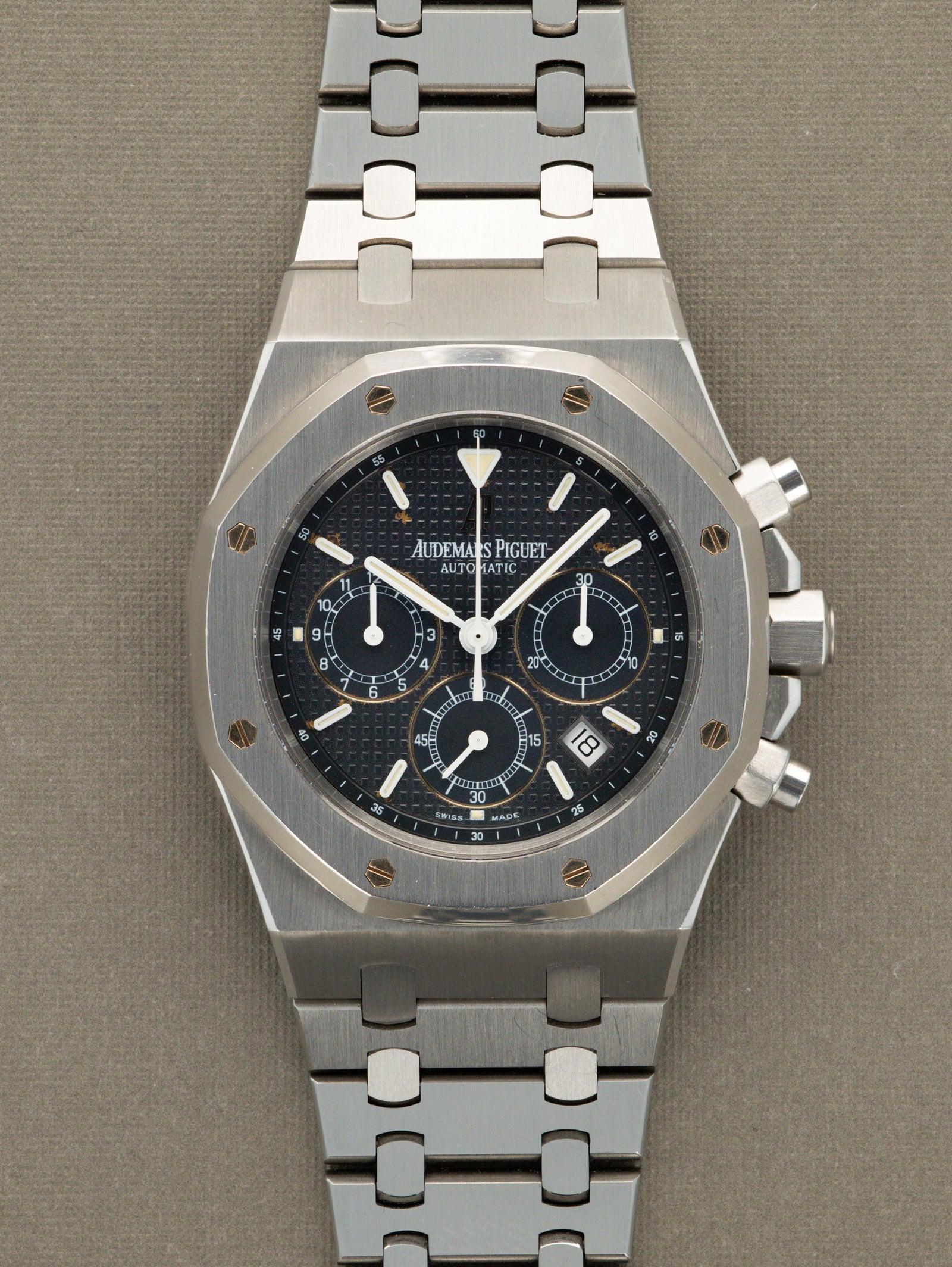Audemars Piguet Royal Oak Chronograph Ref. 25860ST - 'Kasparov' Unpolished W/ Box & Papers