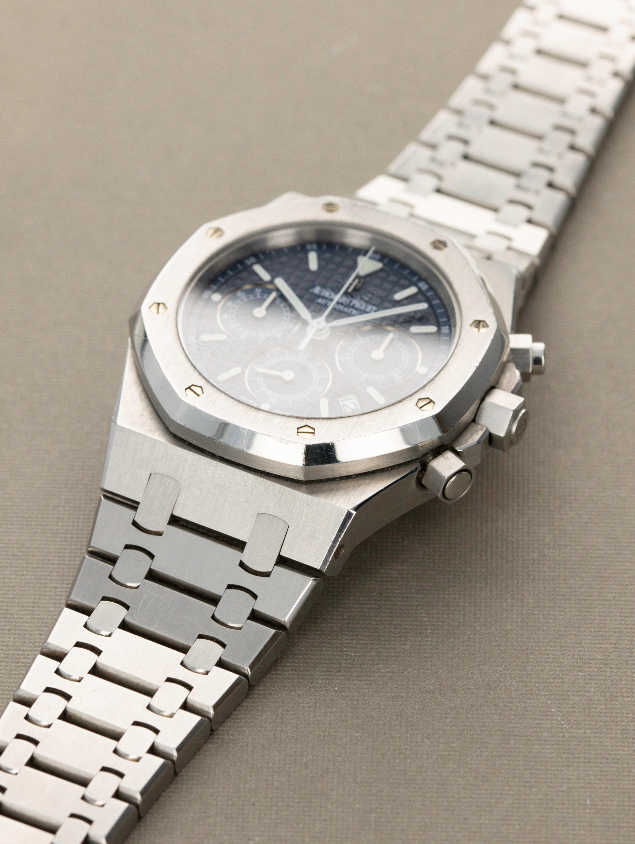 Audemars Piguet Royal Oak Chronograph Ref. 25860 ST - Gary Kasparov with Papers