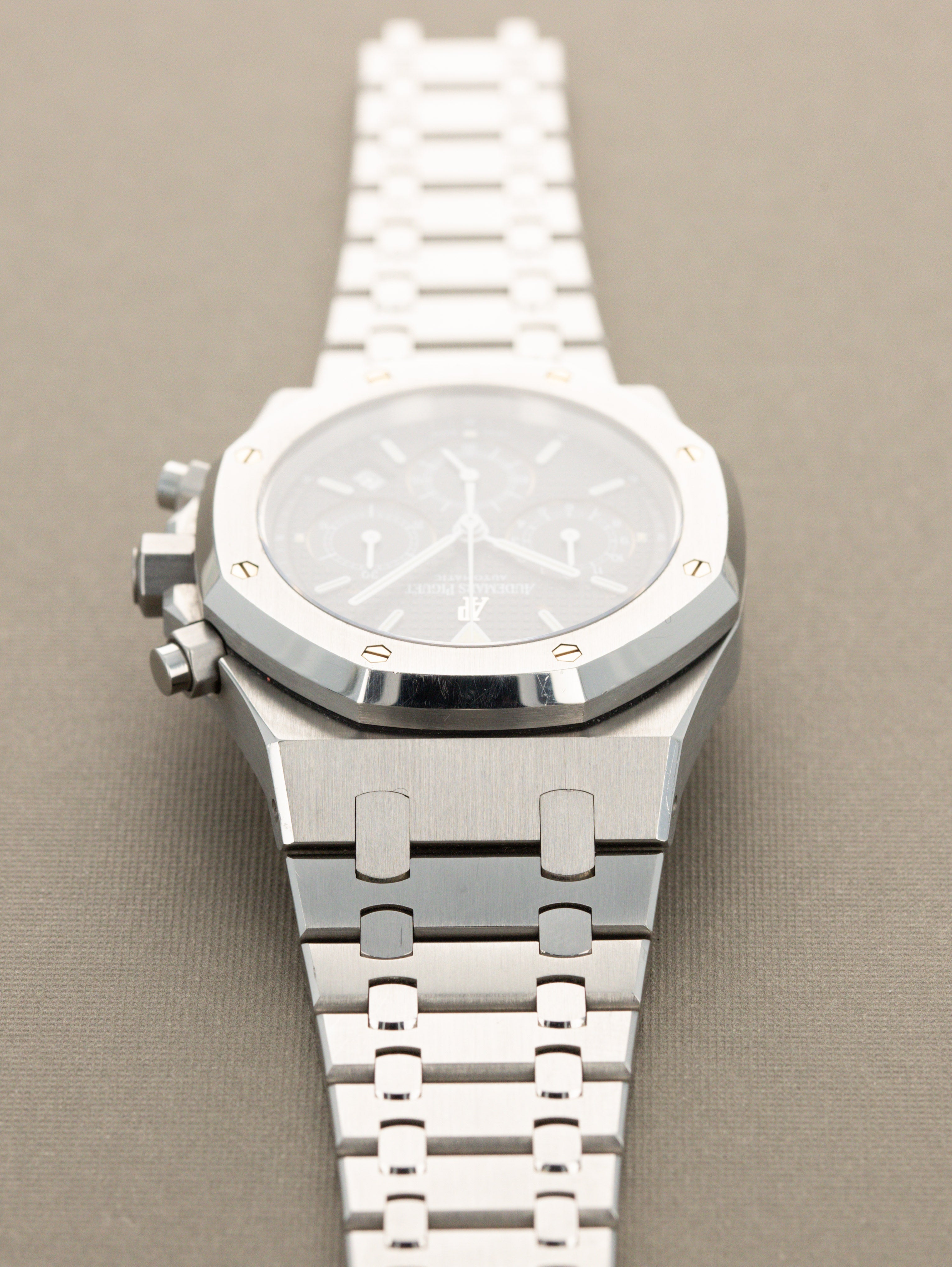 Audemars Piguet Royal Oak Chronograph Ref. 25860ST - 'Kasparov' Unpolished W/ Box & Papers