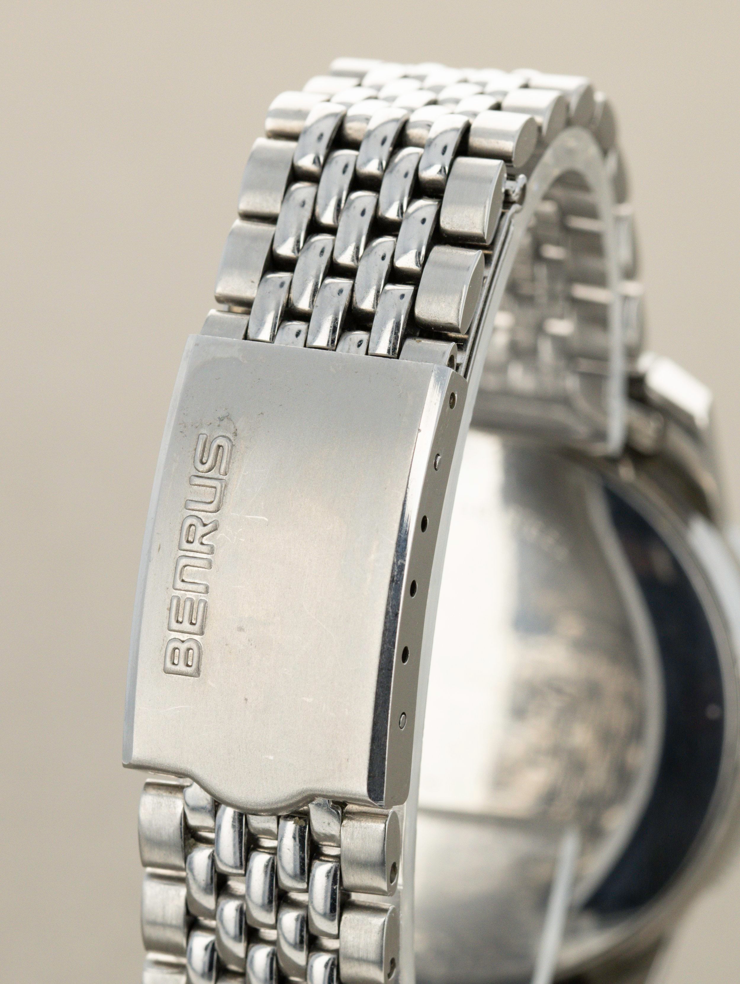 Benrus Autavia GMT Chronograph Ref. 2446C "Compressor Case"