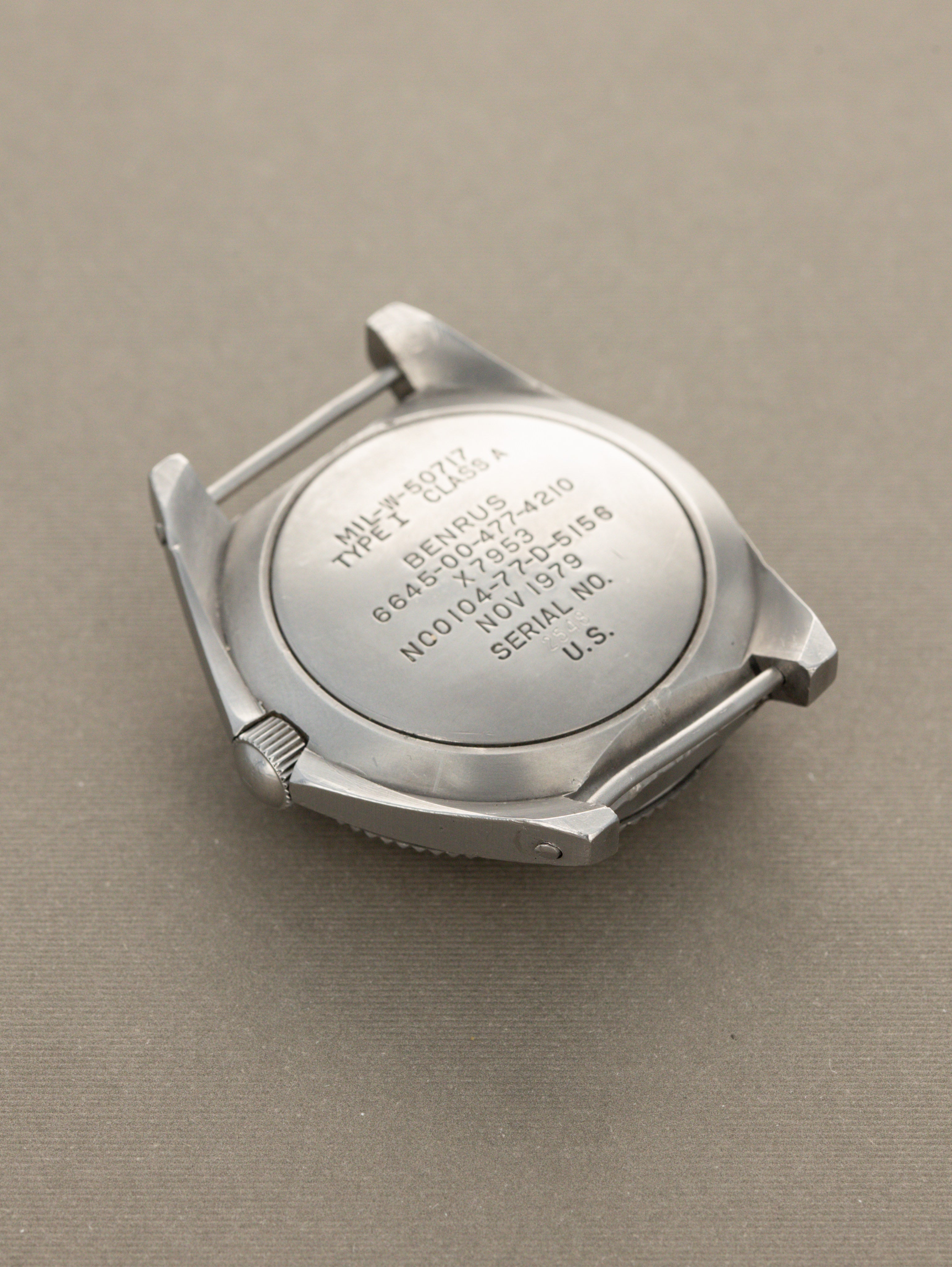 Benrus Type I Class A - 'Sterile' Dial Military Issued