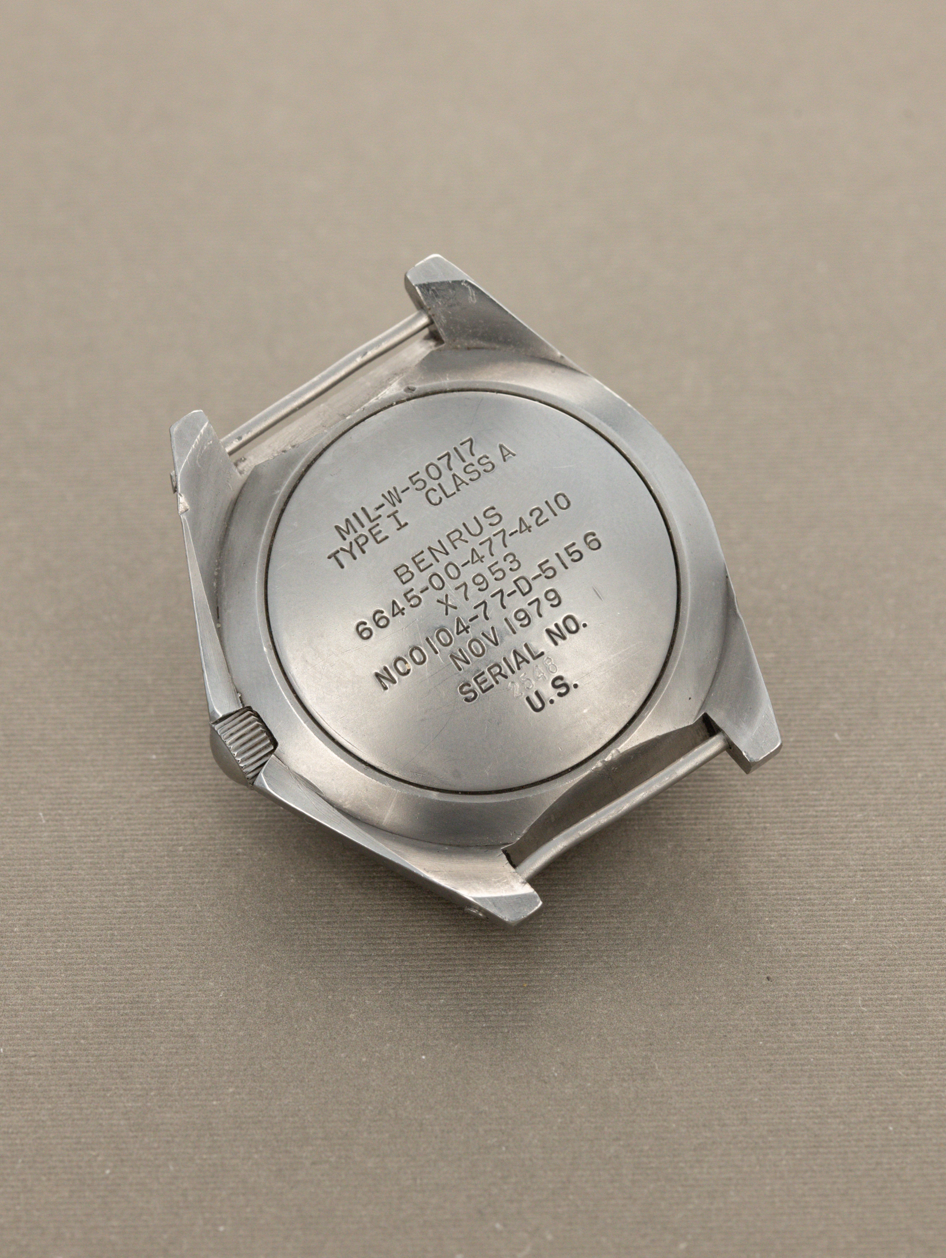 Benrus Type I - 'Sterile' Dial Military Issued