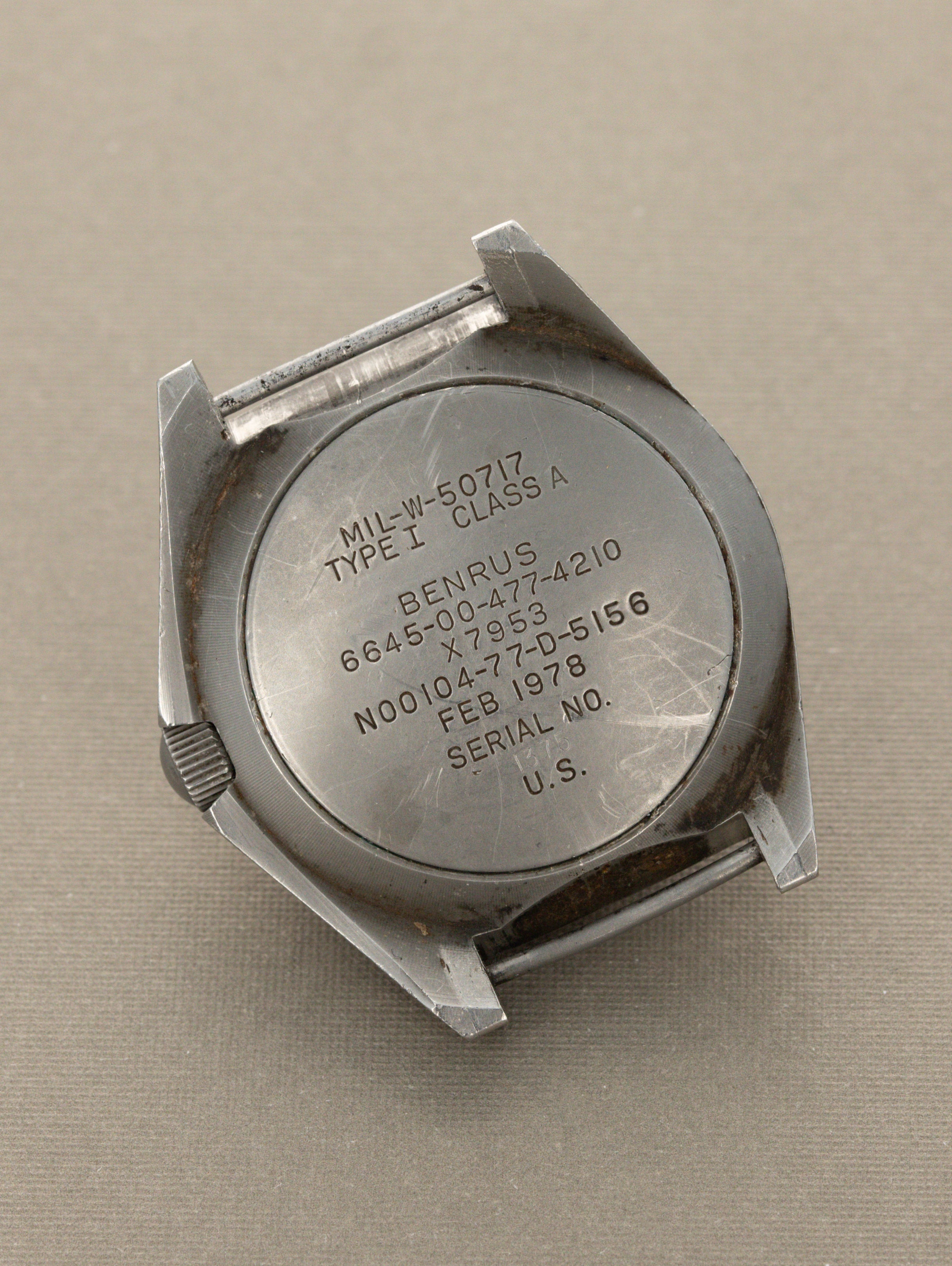 Benrus Type I Class A - 'Sterile' Dial Military Issued