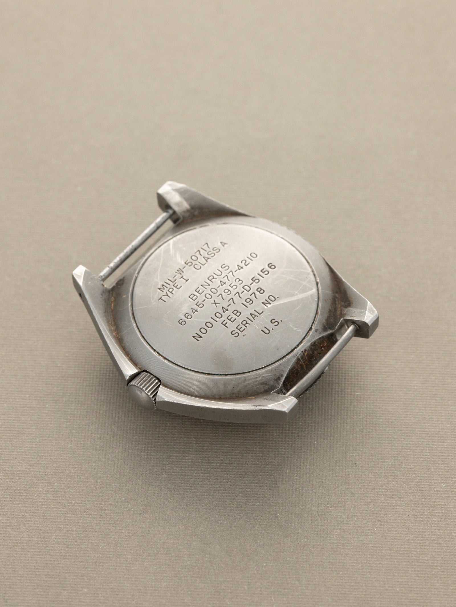 Benrus Type I Class A - 'Sterile' Dial Military Issued