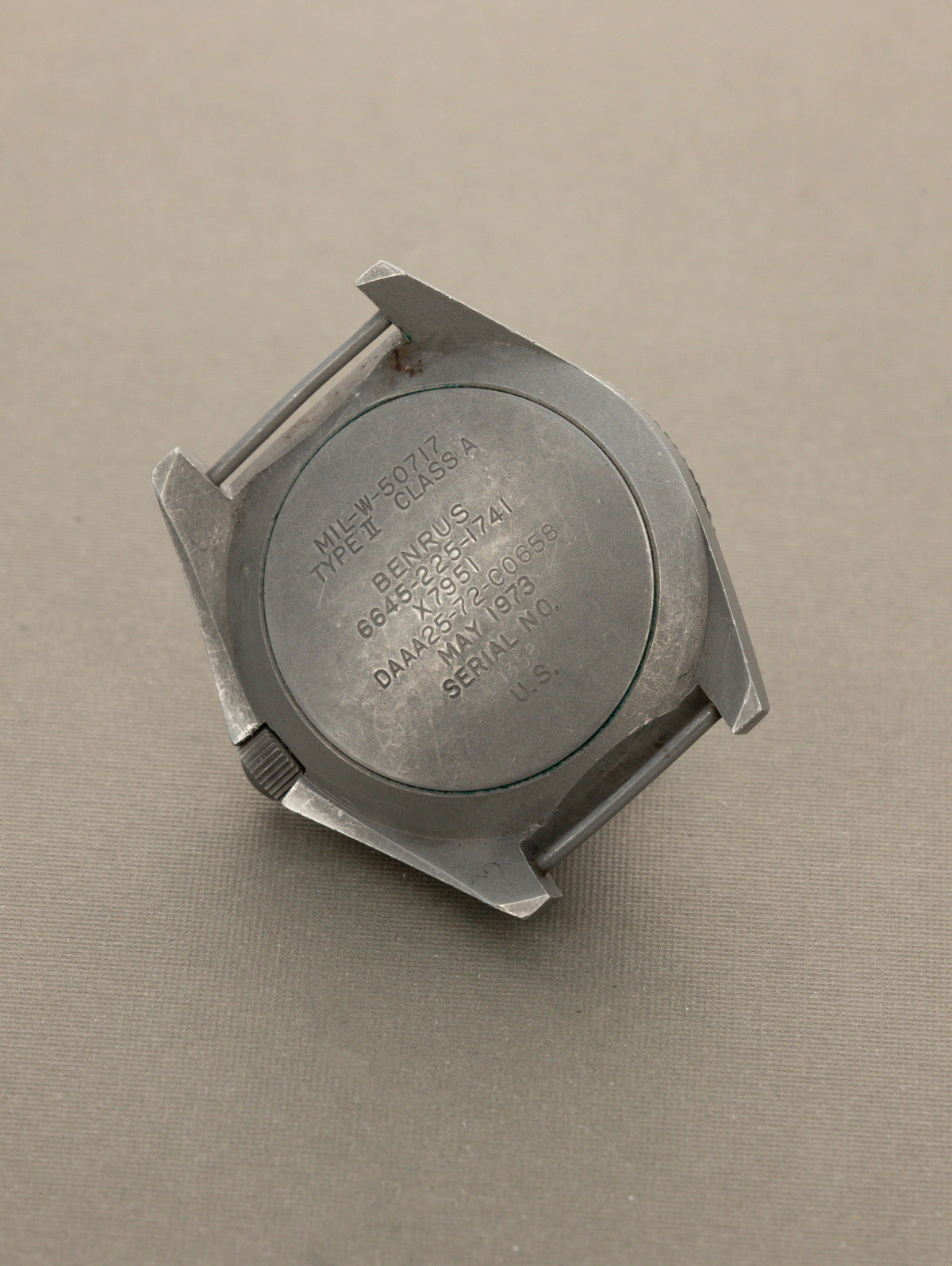 Benrus Type II Class A - 'Sterile' Dial Military Issued