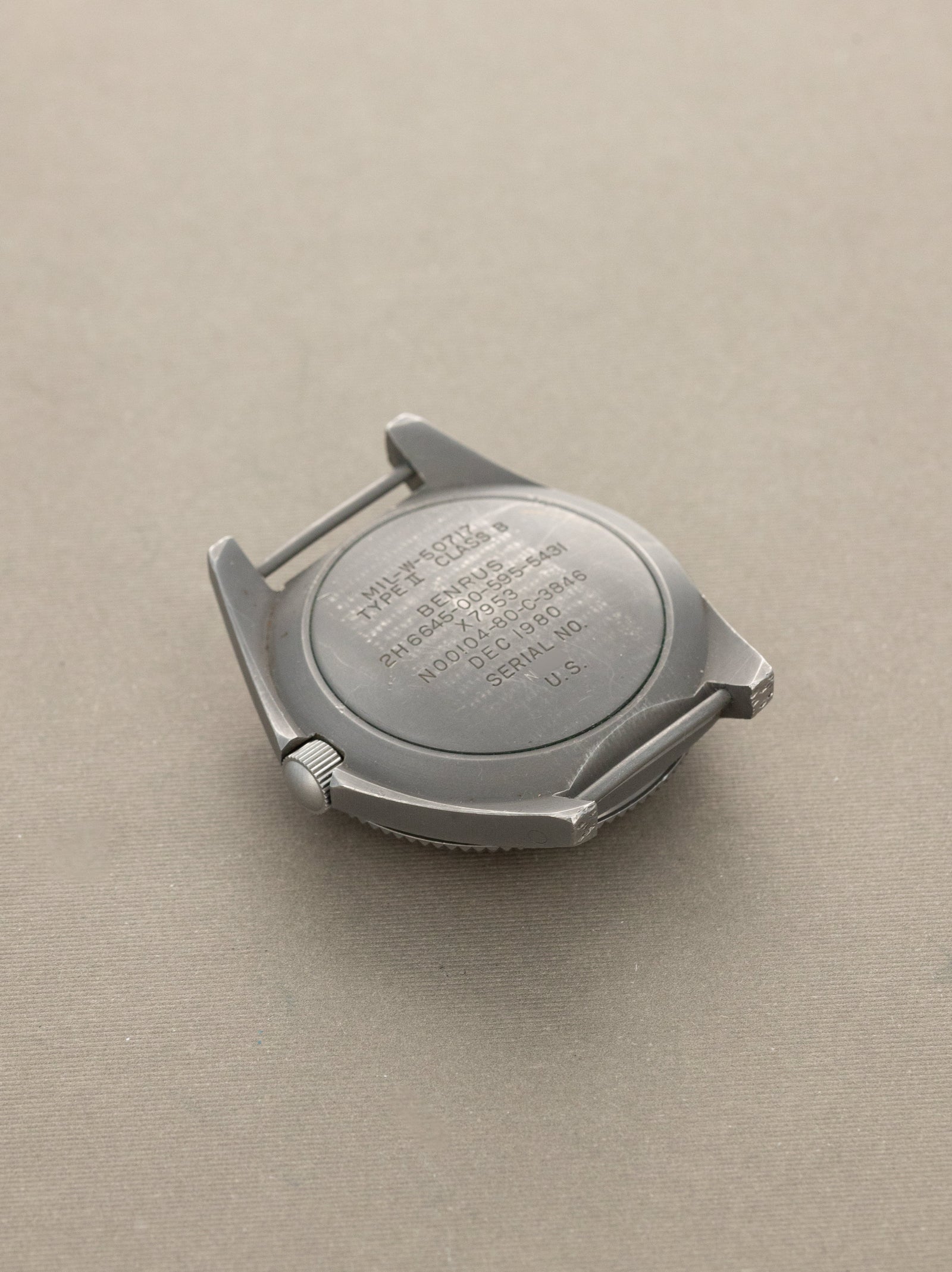 Benrus Type II Class B - Non-Luminous 'Sterile' Dial