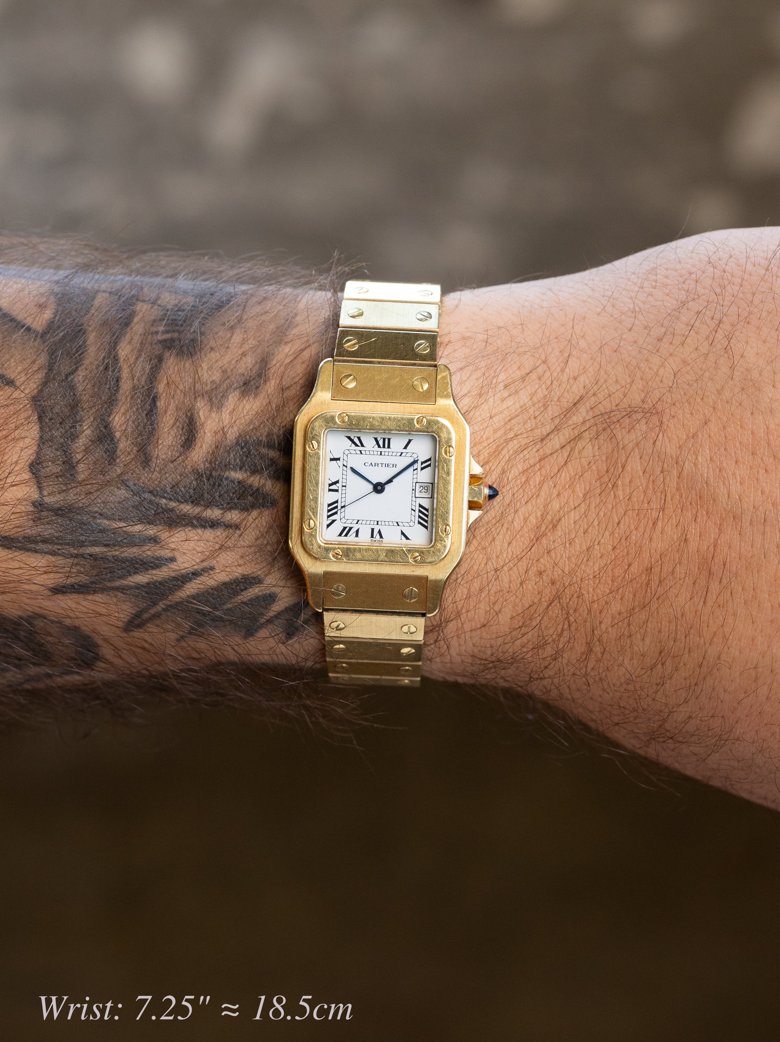 Cartier Santos Carrée Ref. 2964 - 'Midsize' Unpolished