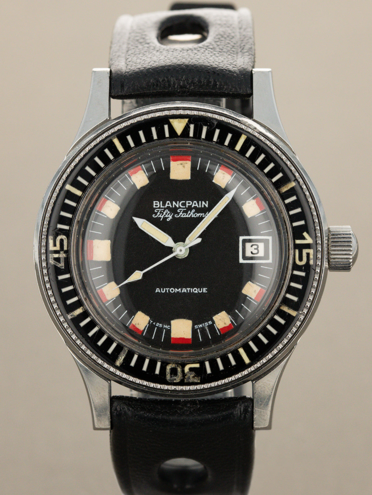 Blancpain Fifty-Fathoms - 'Barakuda' Polish Navy-Issued Unpolished