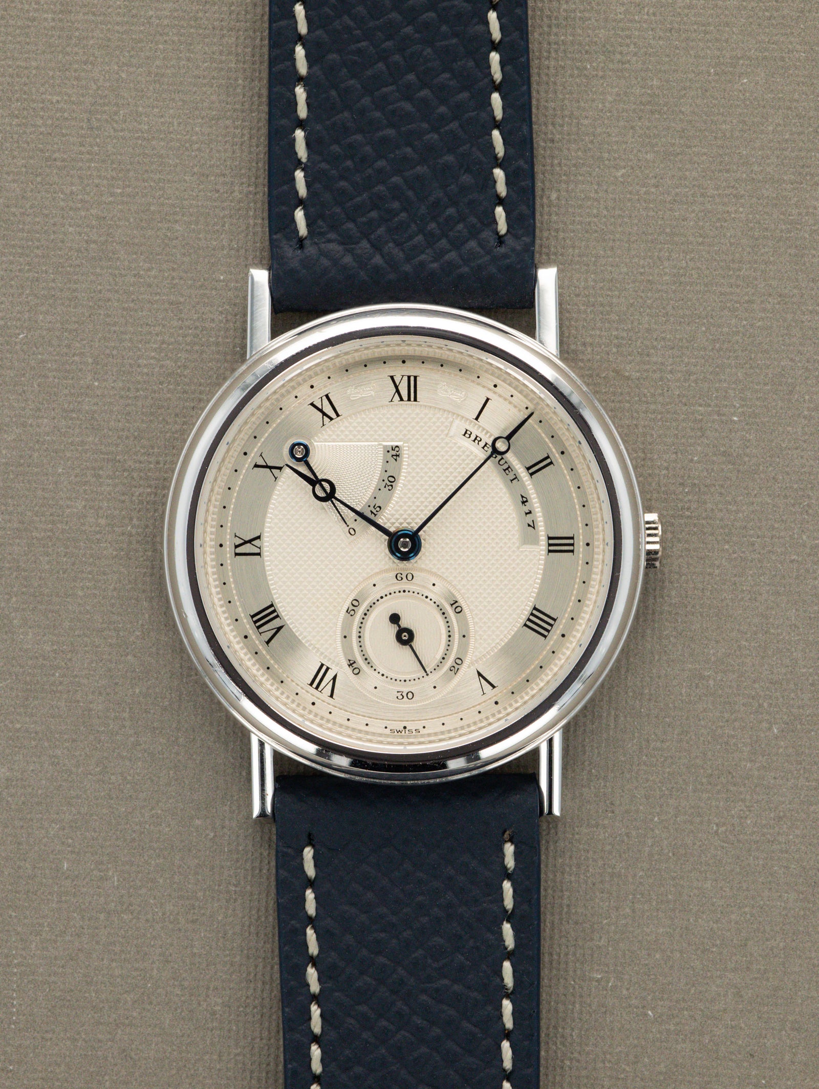 Breguet Classique Ref. 3360BB - Silver 'Guilloché' Dial Unpolished