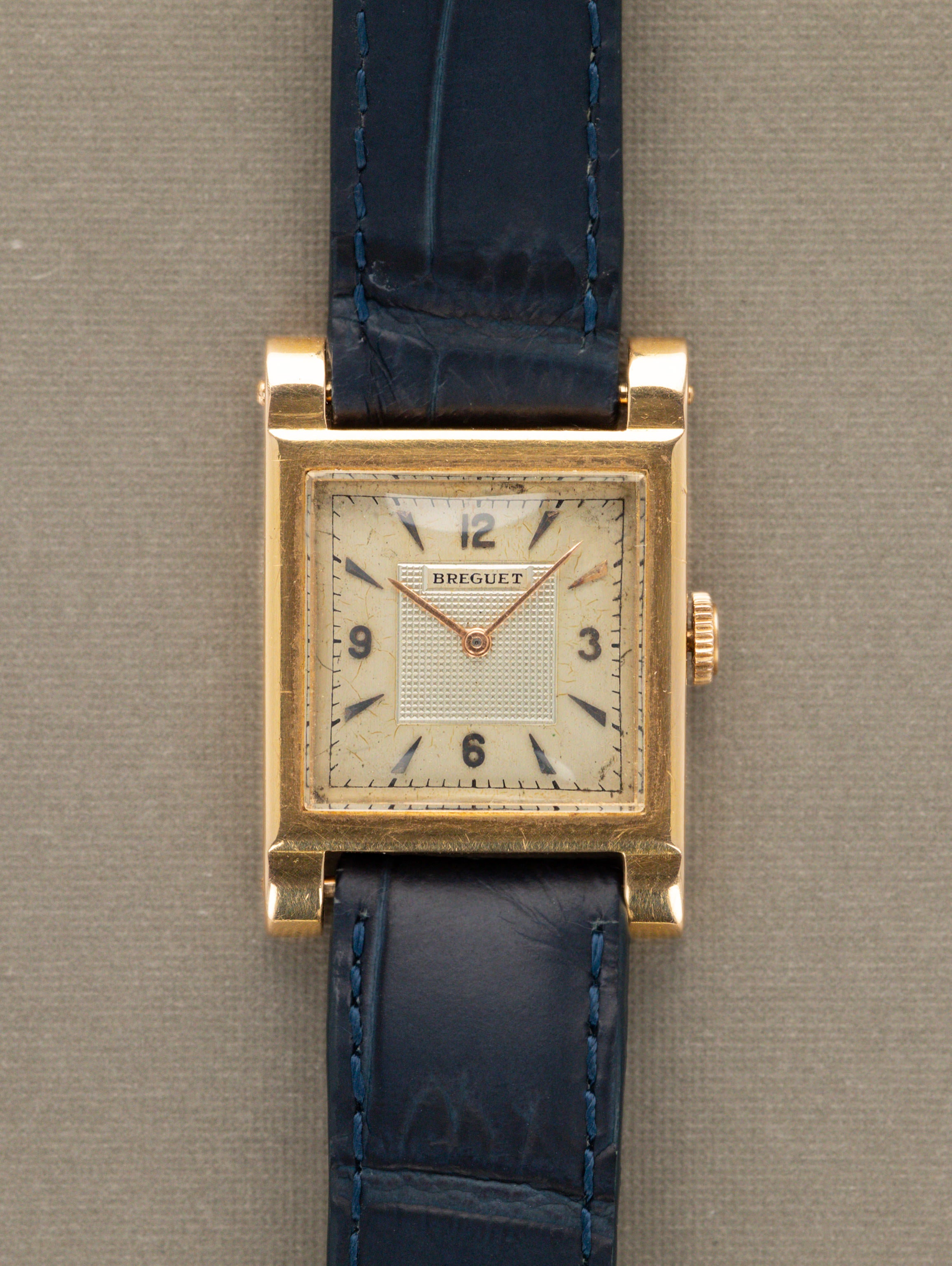 Breguet Rose Gold 'Tank' Dress Watch