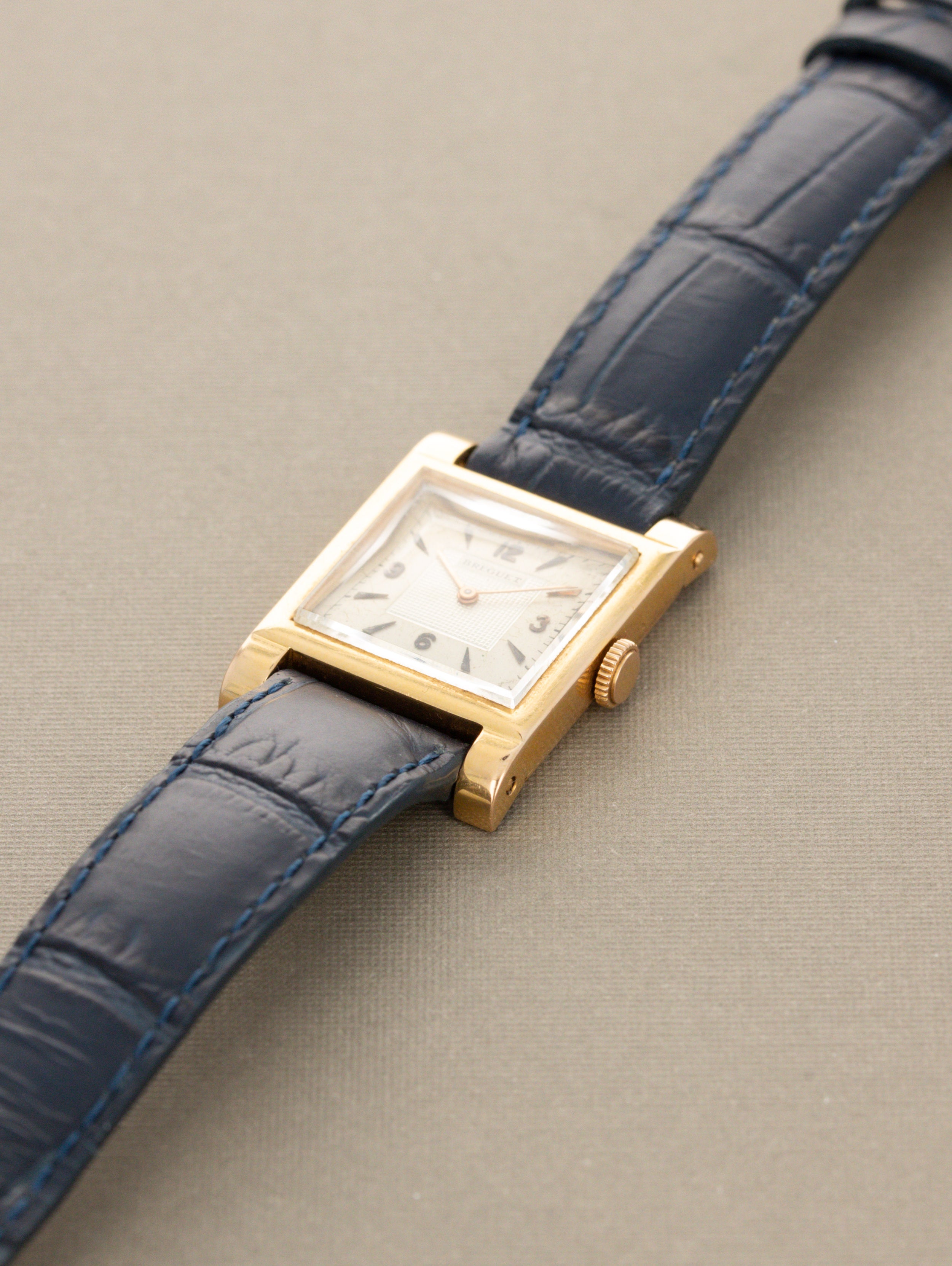 Breguet Rose Gold 'Tank' Dress Watch