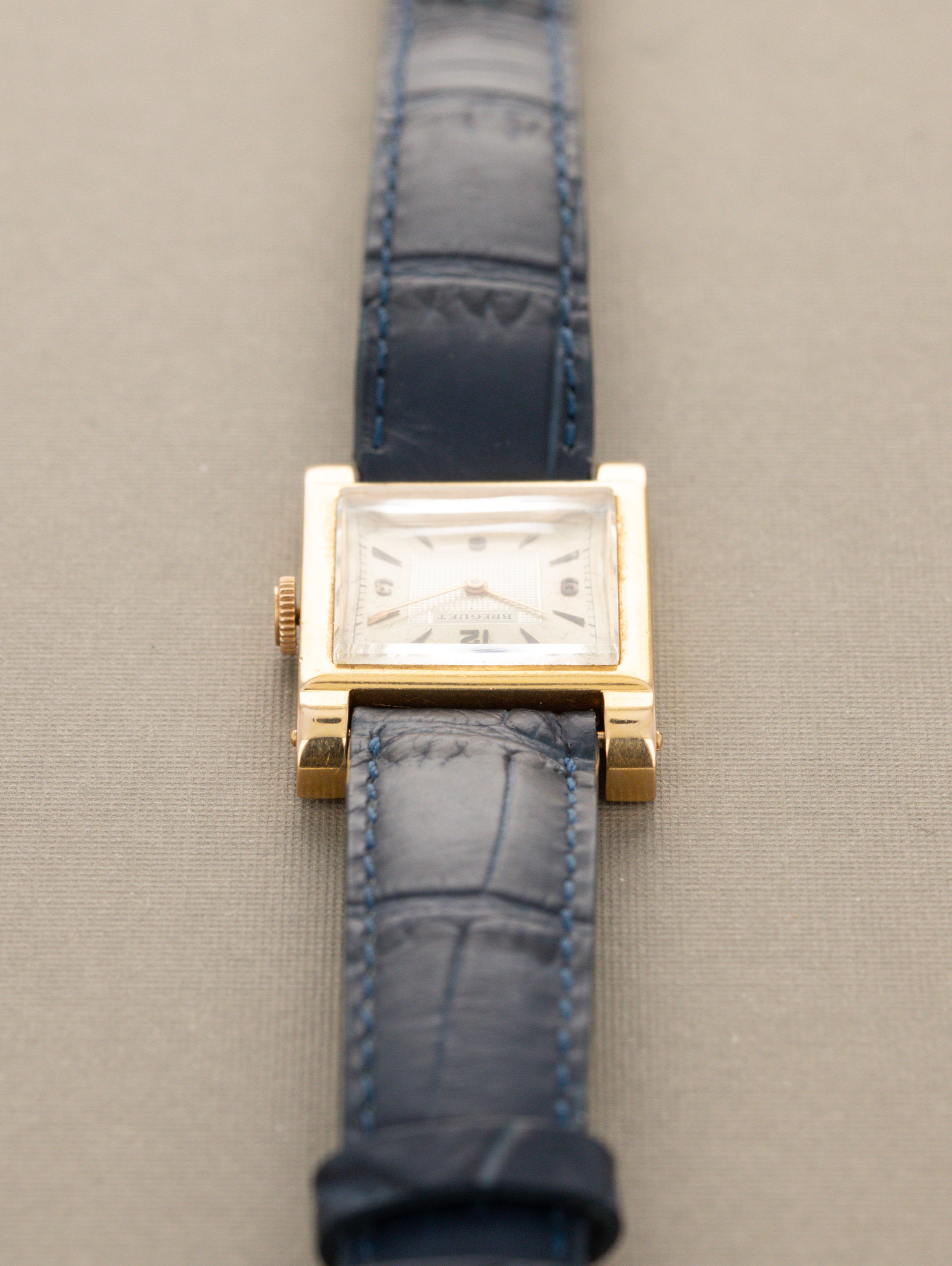 Breguet Rose Gold 'Tank' Dress Watch