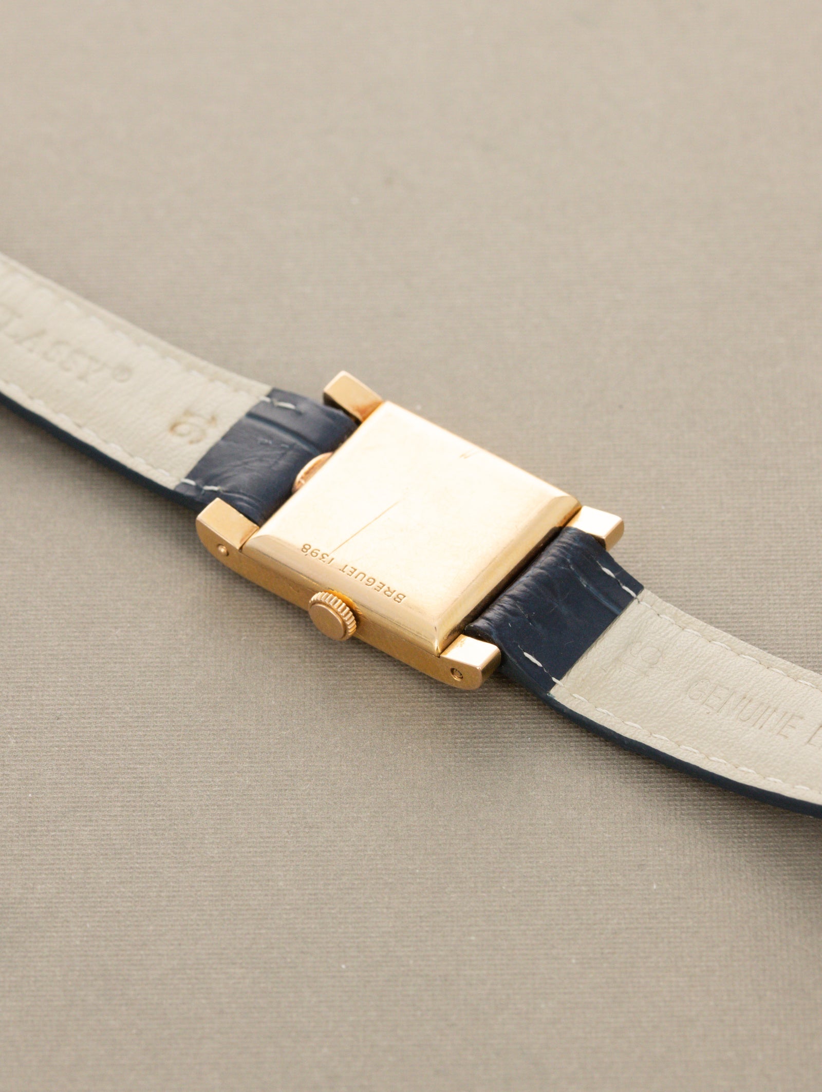 Breguet Rose Gold 'Tank' Dress Watch