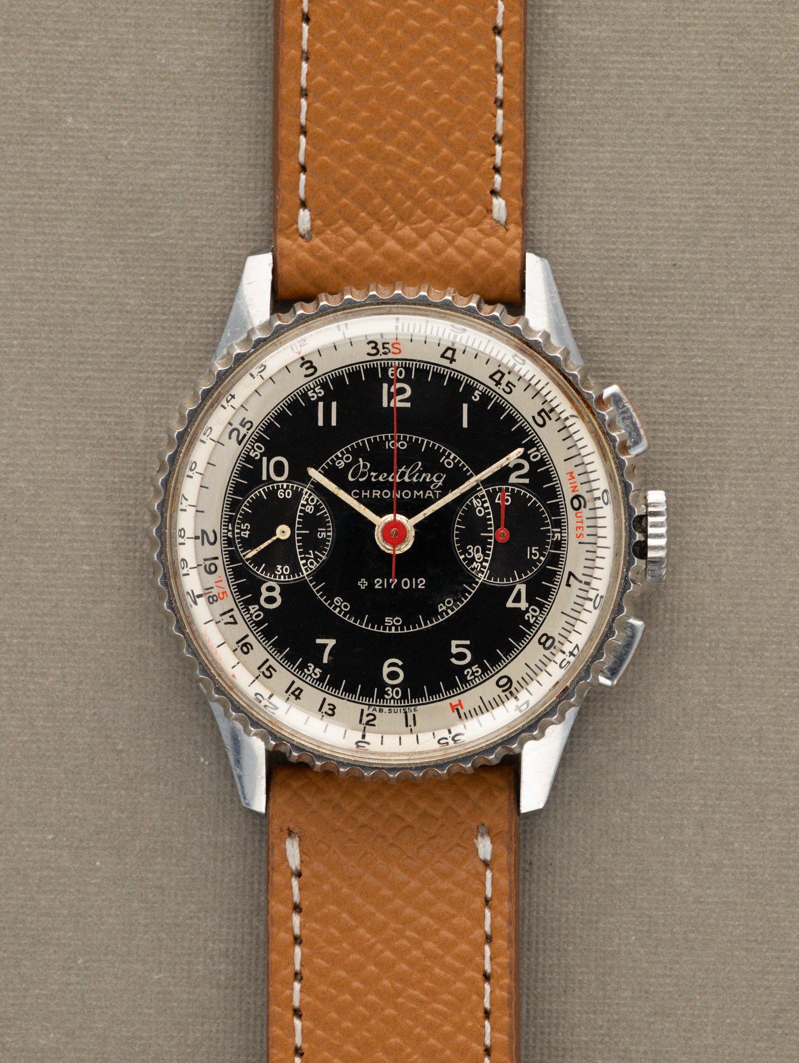 Breitling Chronomat Ref. 769 - Non-Luminous Gloss Black 'Gilt' Dial Unpolished