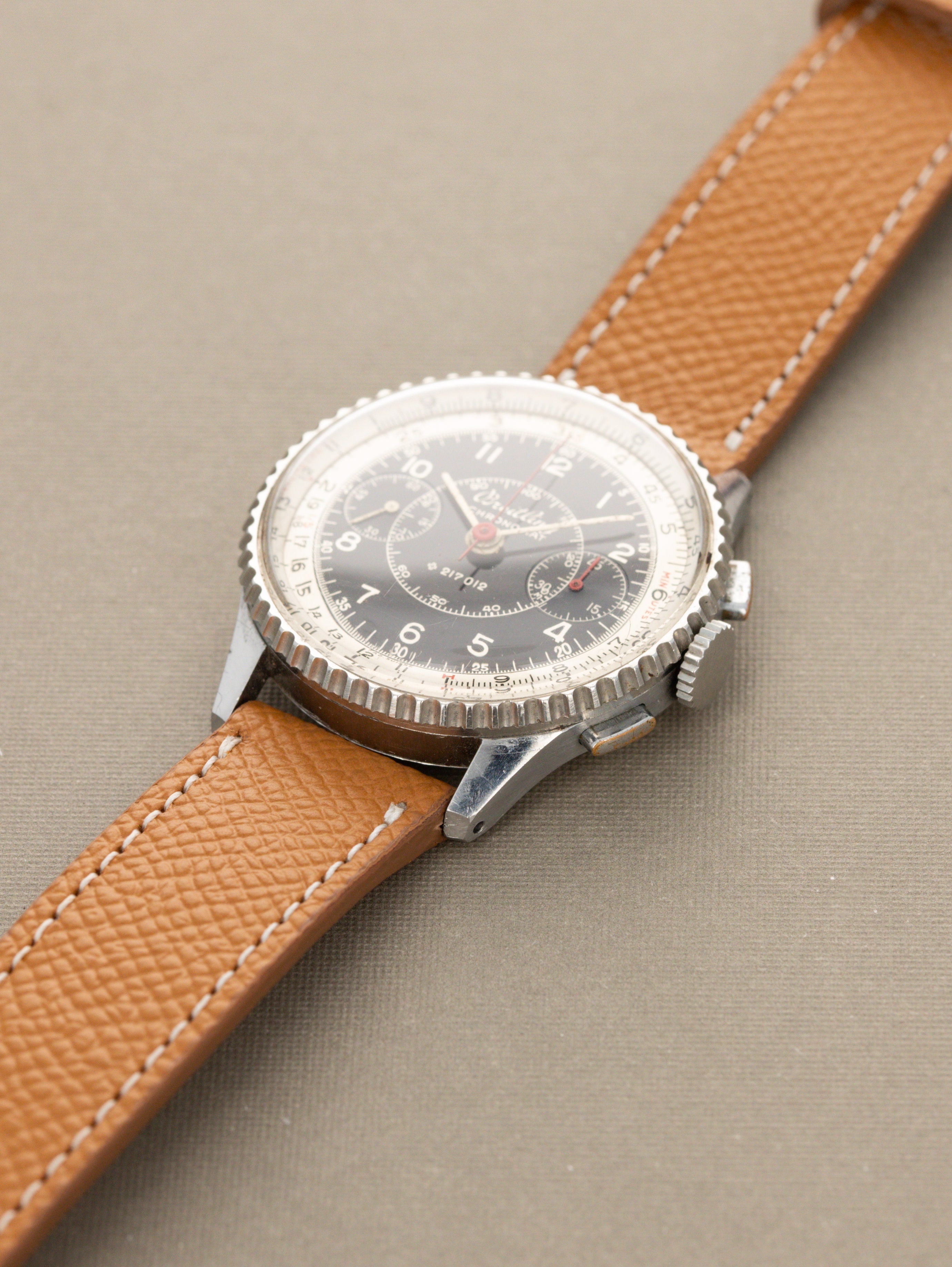 Breitling Chronomat Ref. 769 - Non-Luminous Gloss Black 'Gilt' Dial Unpolished