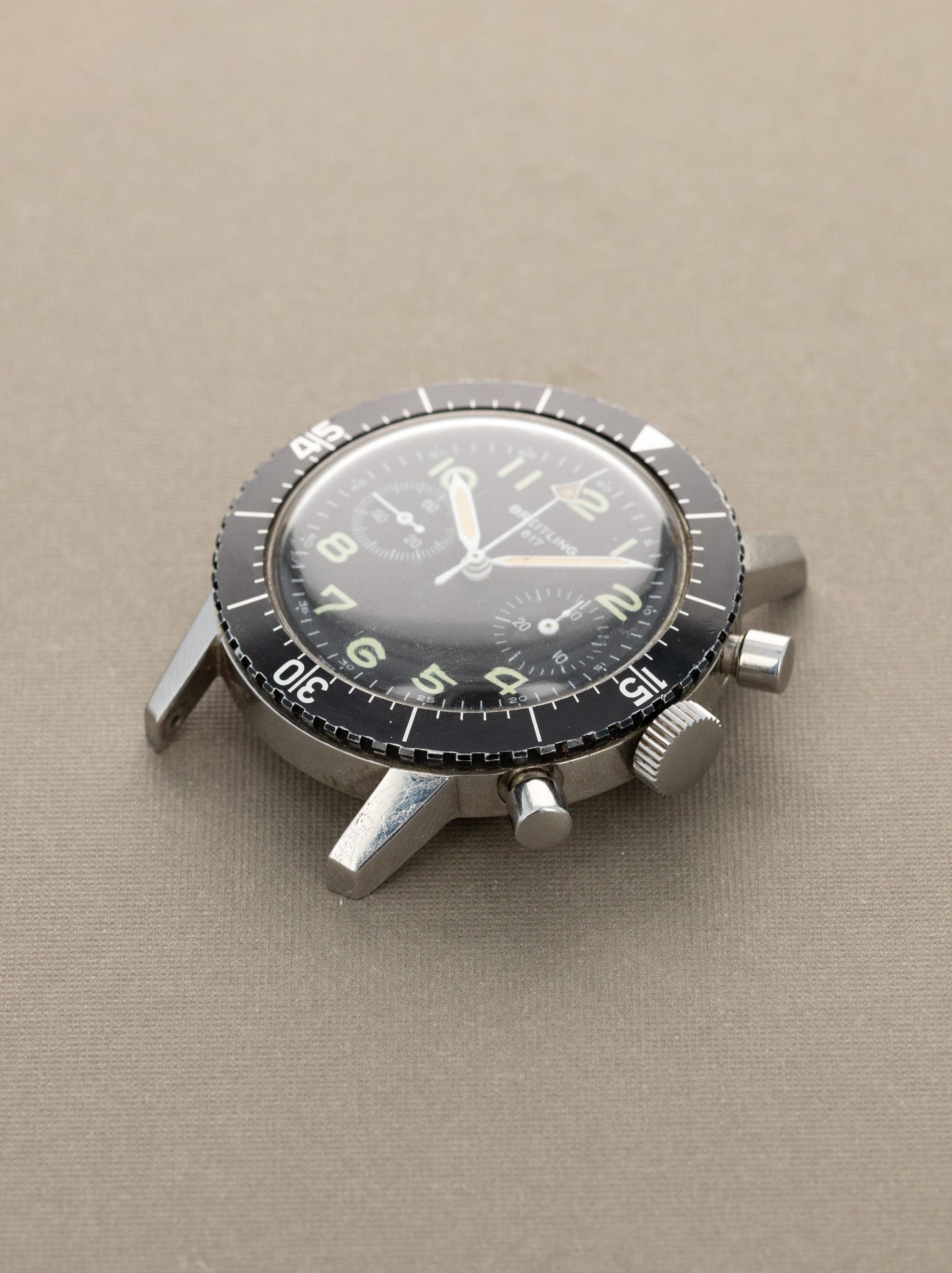 Breitling Pilot's Chronorgaph Ref. 817 - Italian Army Issued Unpolished