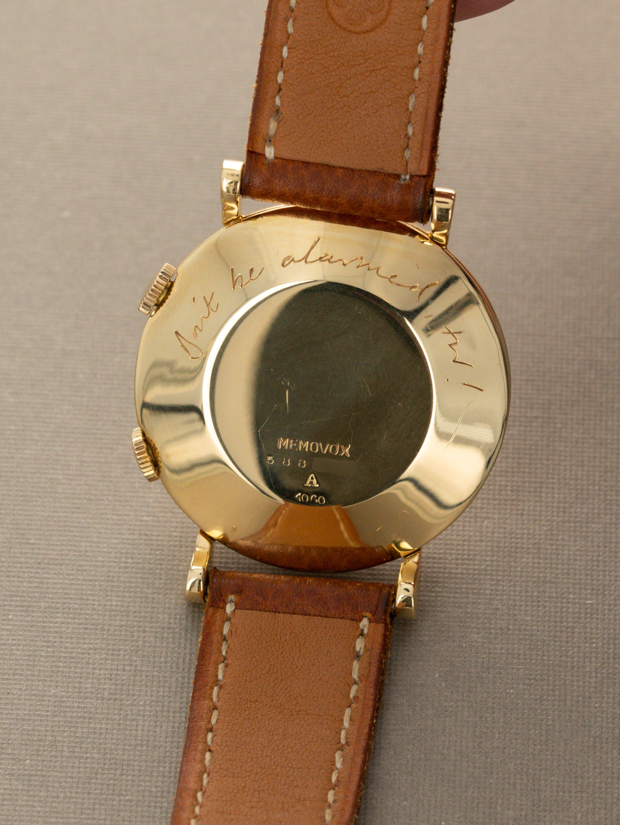 Cartier 'Memovox' Ref. 3151 by Jaeger-LeCoultre w/ Box