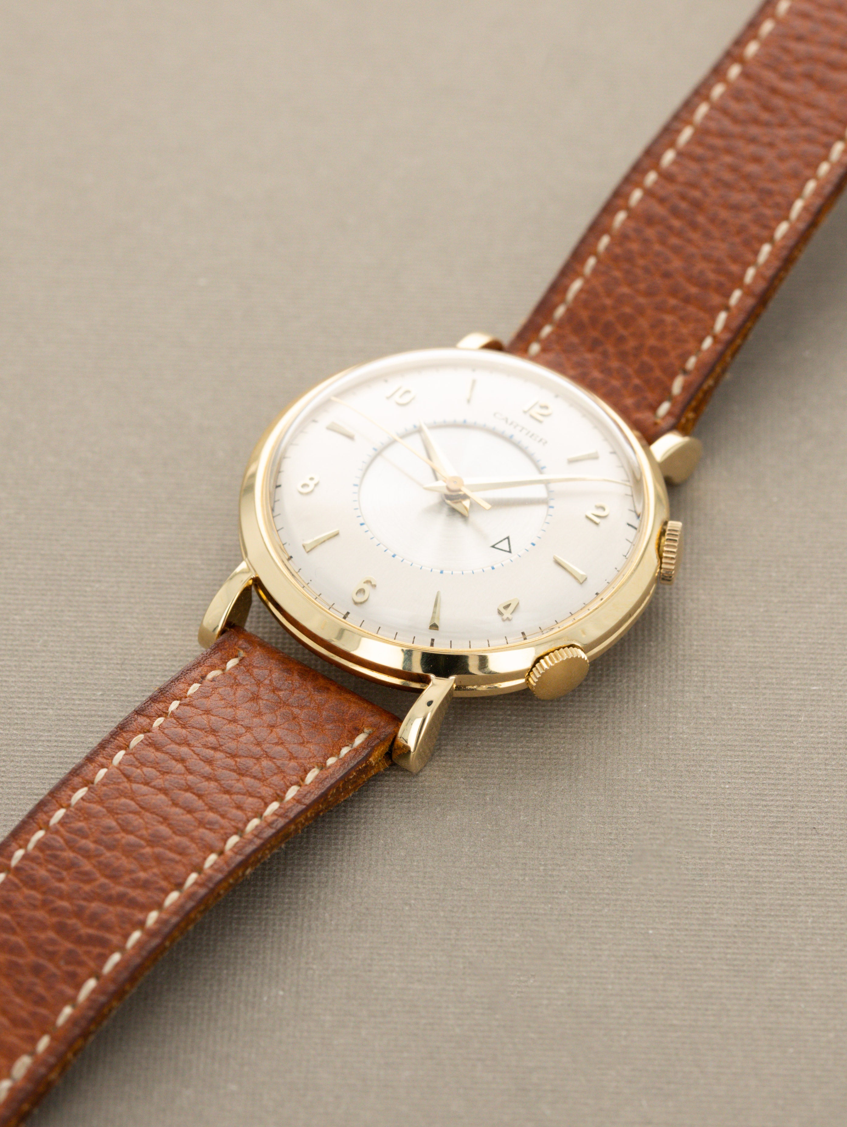 Cartier 'Memovox' Ref. 3151 by Jaeger-LeCoultre w/ Box