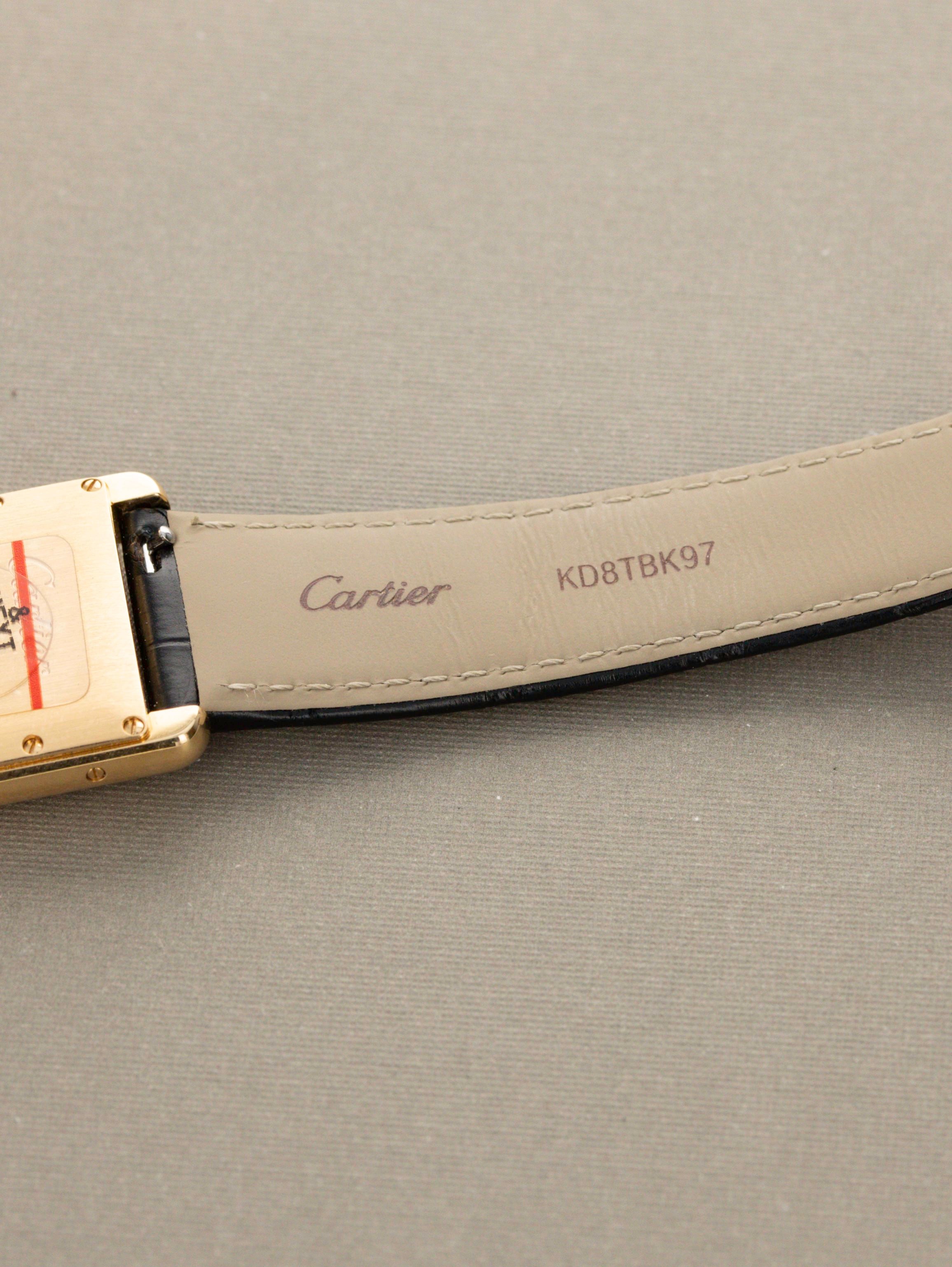 Cartier Tank Louis Cartier - Mechanical 'Large' 2022 Model Full Set