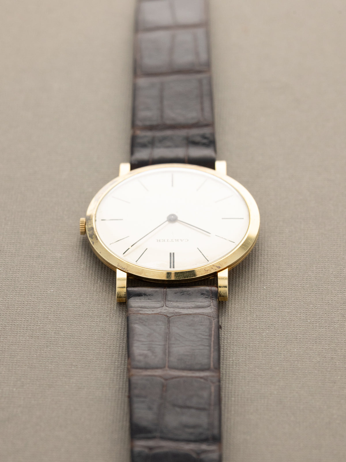 Cartier Ultra-Slim Dress Watch by Movado - 'Fab Suisse' Dial French Import
