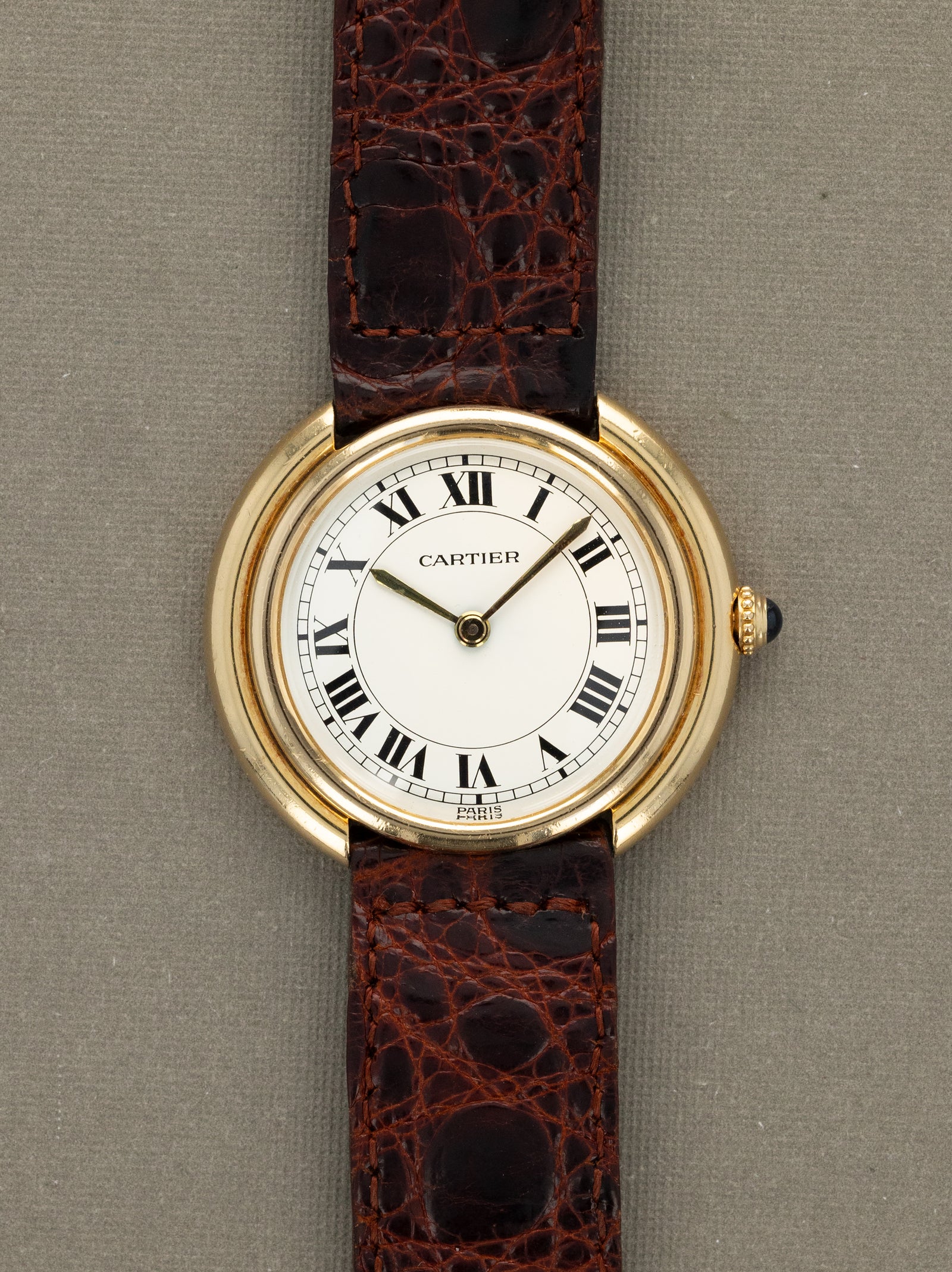 Cartier Vendome Ref. 78090 - White 'Paris' Dial Unpolished