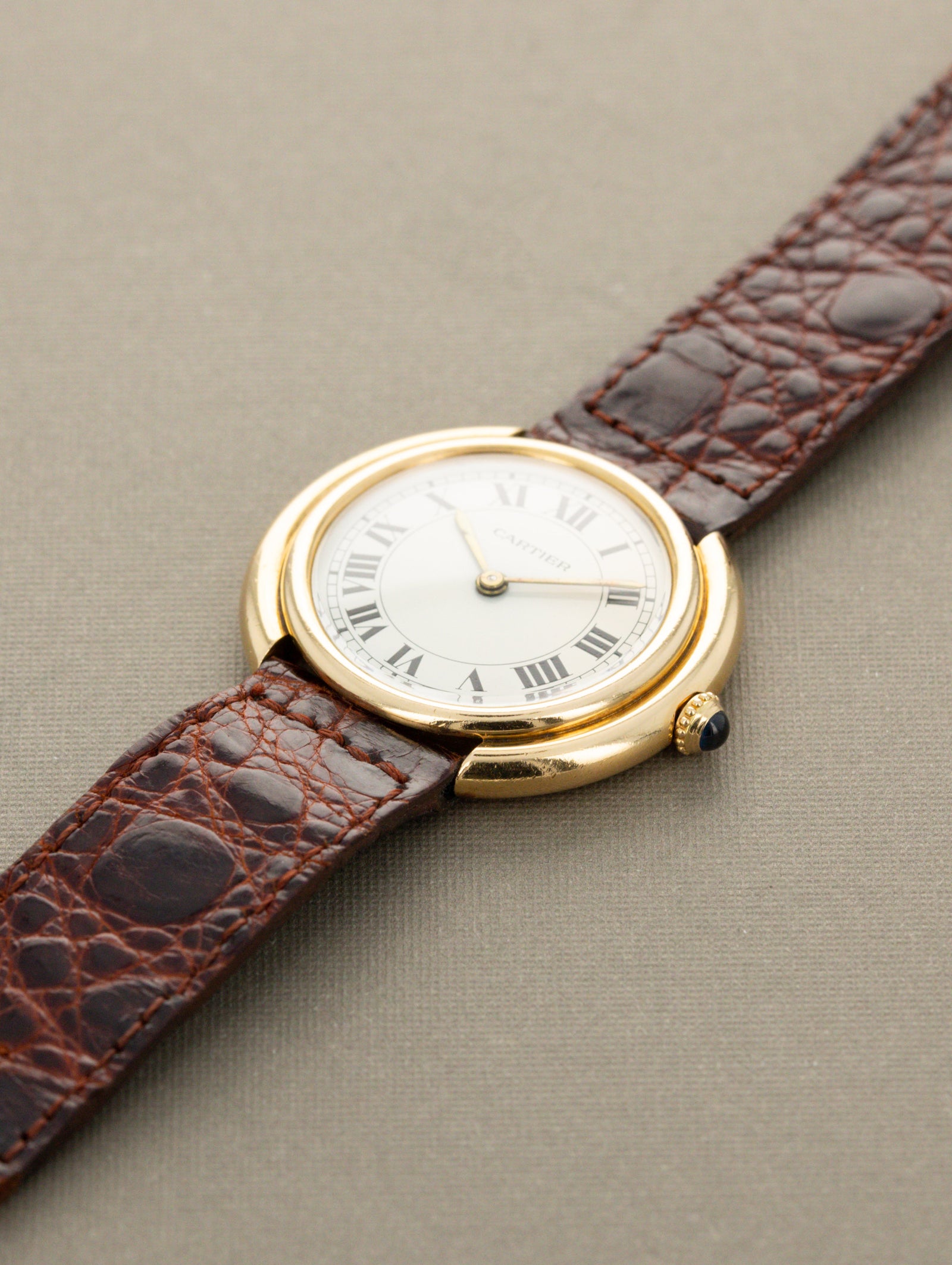 Cartier Vendome Ref. 78090 - White 'Paris' Dial Unpolished