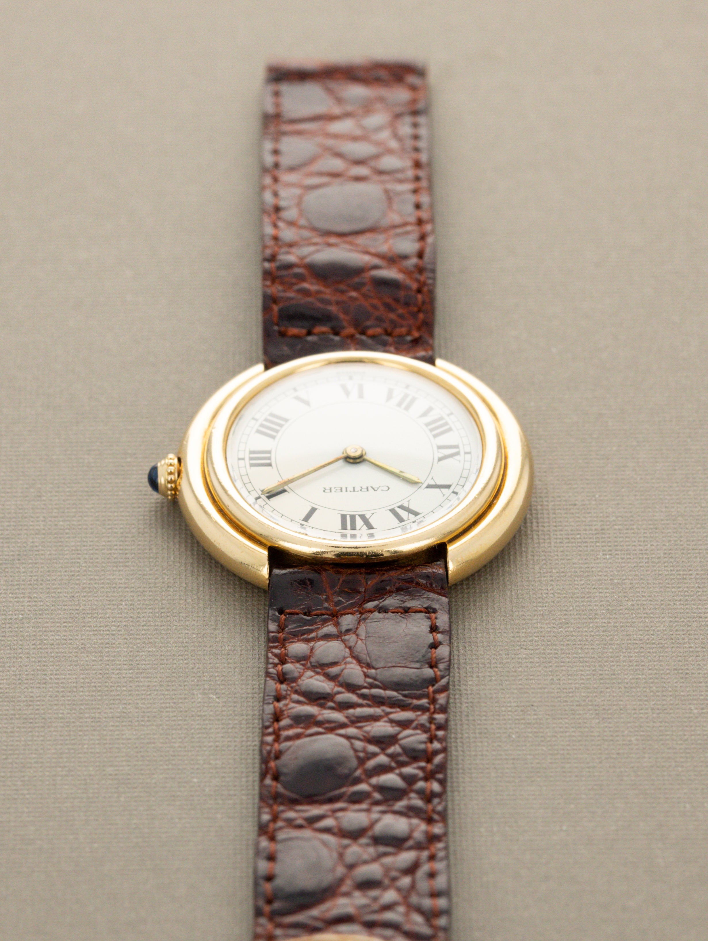 Cartier Vendome Ref. 78090 - White 'Paris' Dial Unpolished